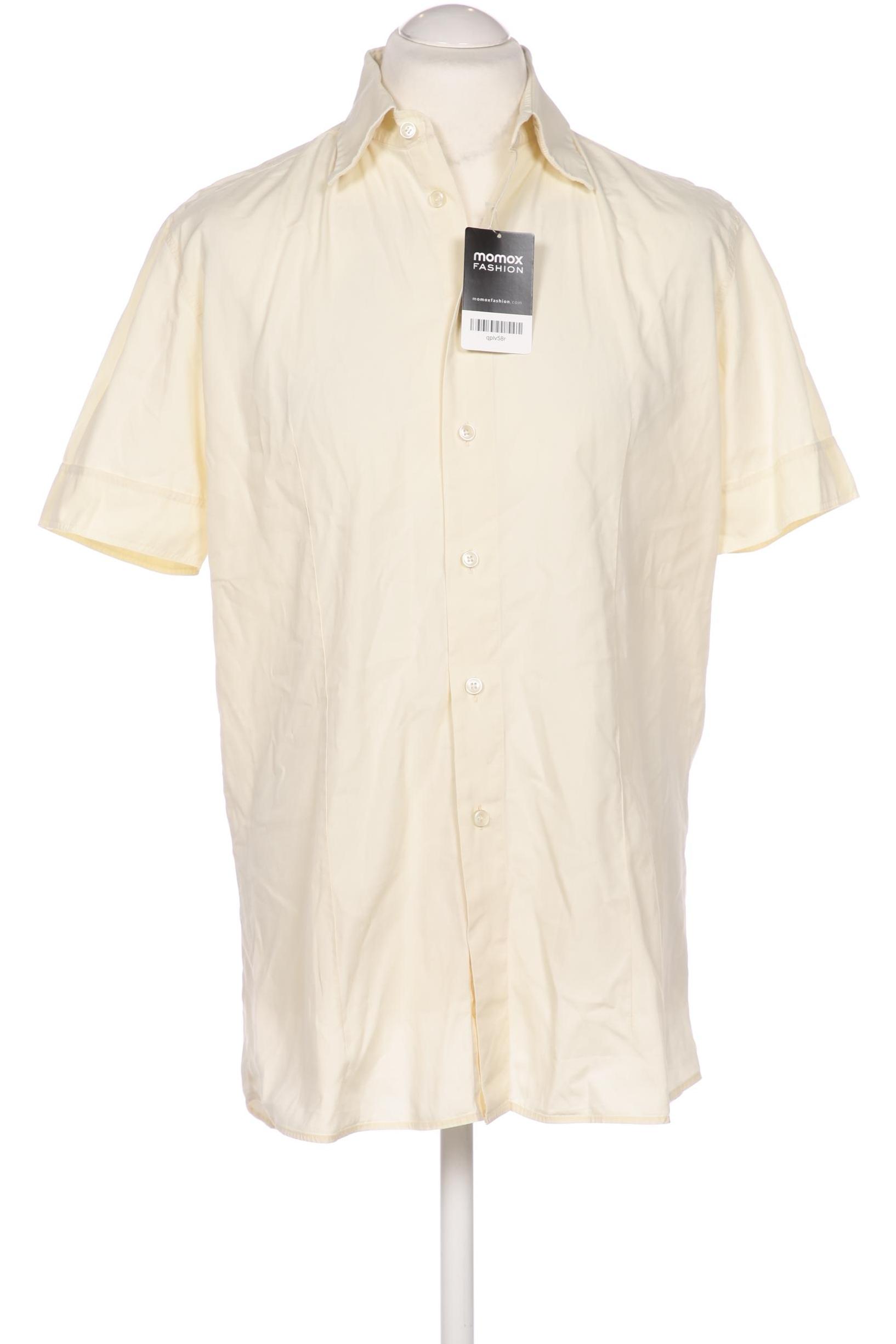 

Hugo by Hugo Boss Herren Hemd, gelb, Gr. 52