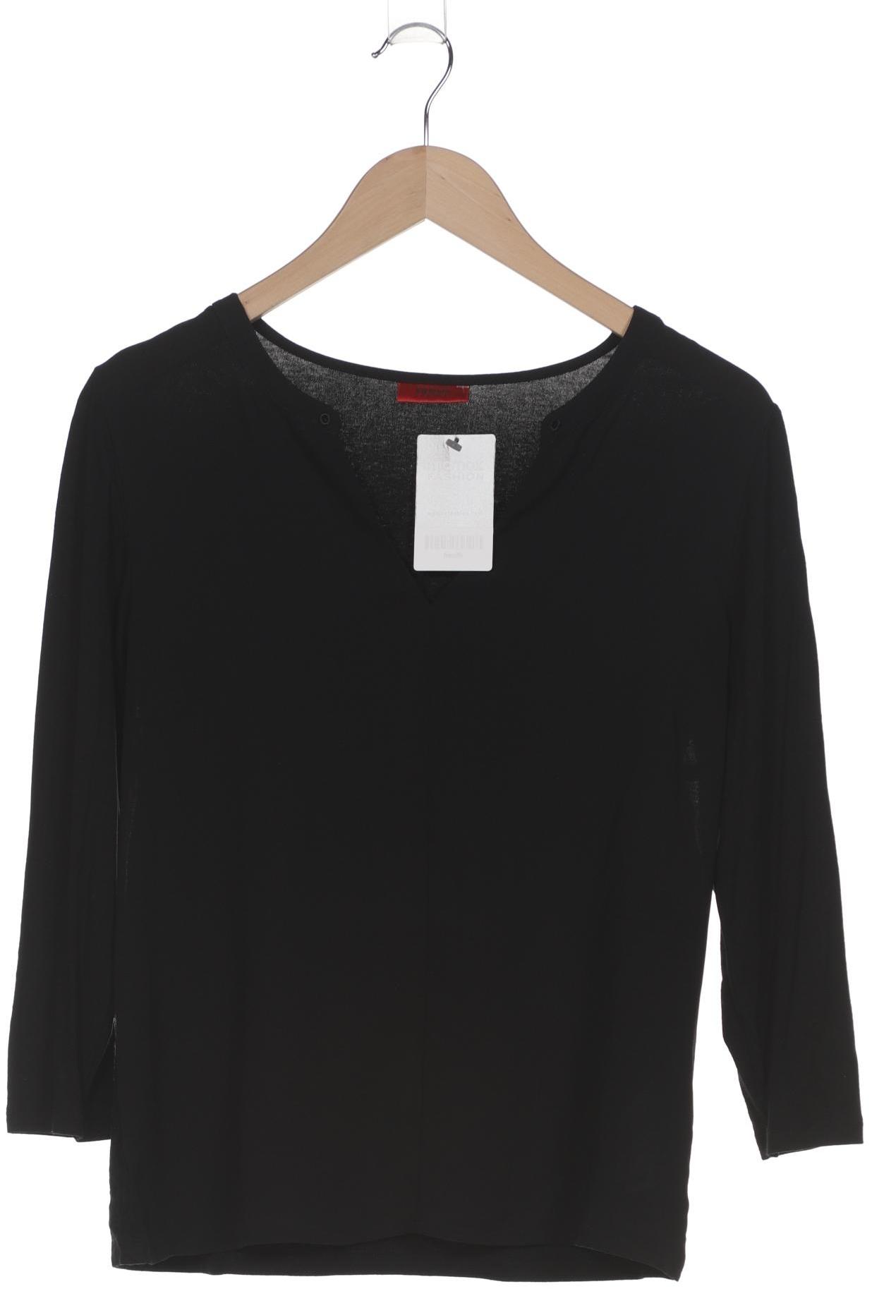 

Hugo by Hugo Boss Damen Langarmshirt, schwarz, Gr. 38