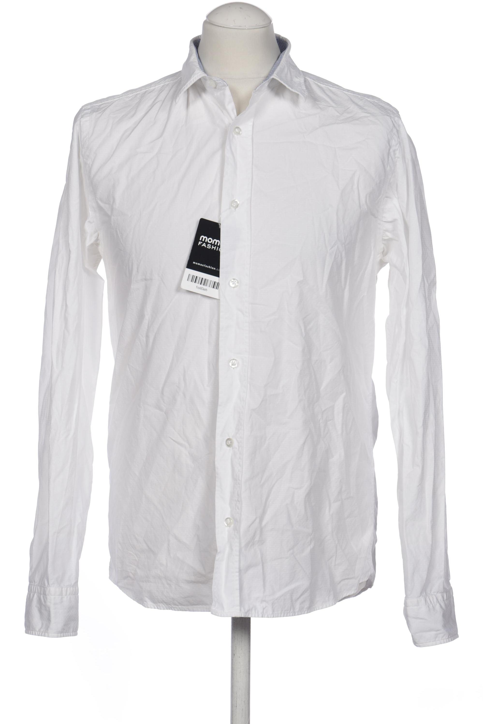 

Hugo by Hugo Boss Herren Hemd, weiß, Gr. 46