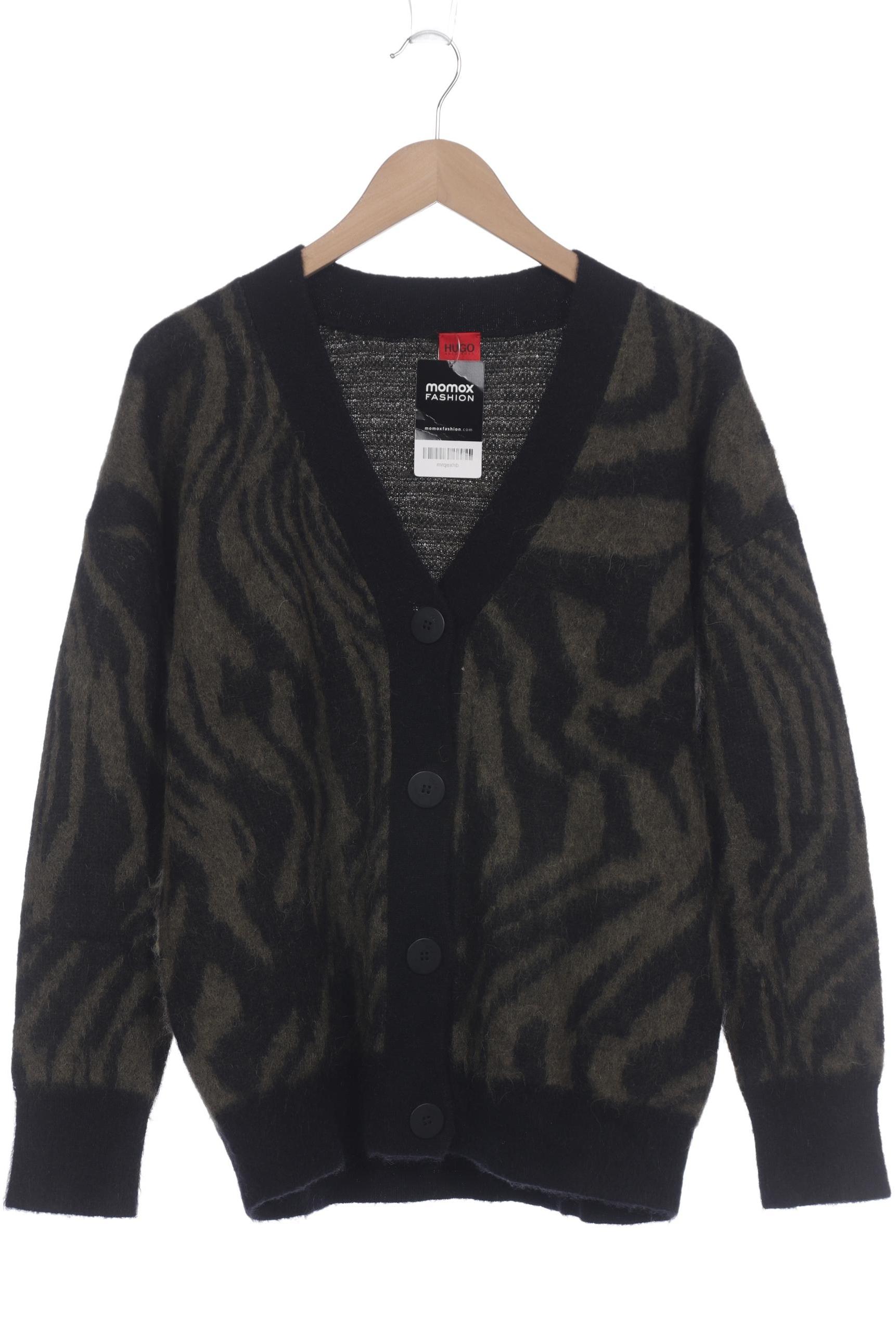 

Hugo by Hugo Boss Damen Strickjacke, grün, Gr. 38