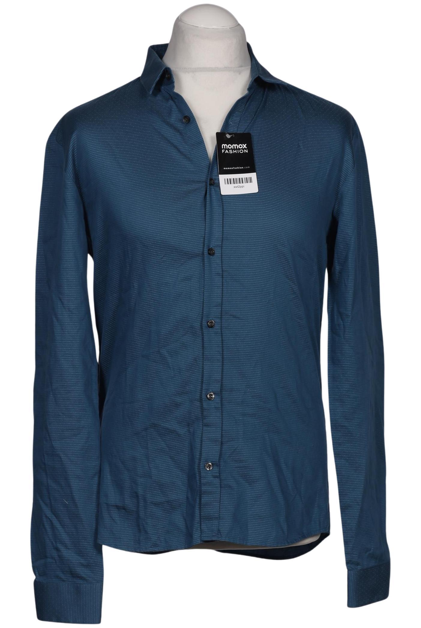 

Hugo by Hugo Boss Herren Hemd, blau, Gr. 48