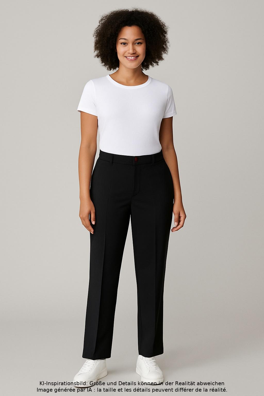 

Hugo by Hugo Boss Damen Stoffhose, schwarz, Gr. 40