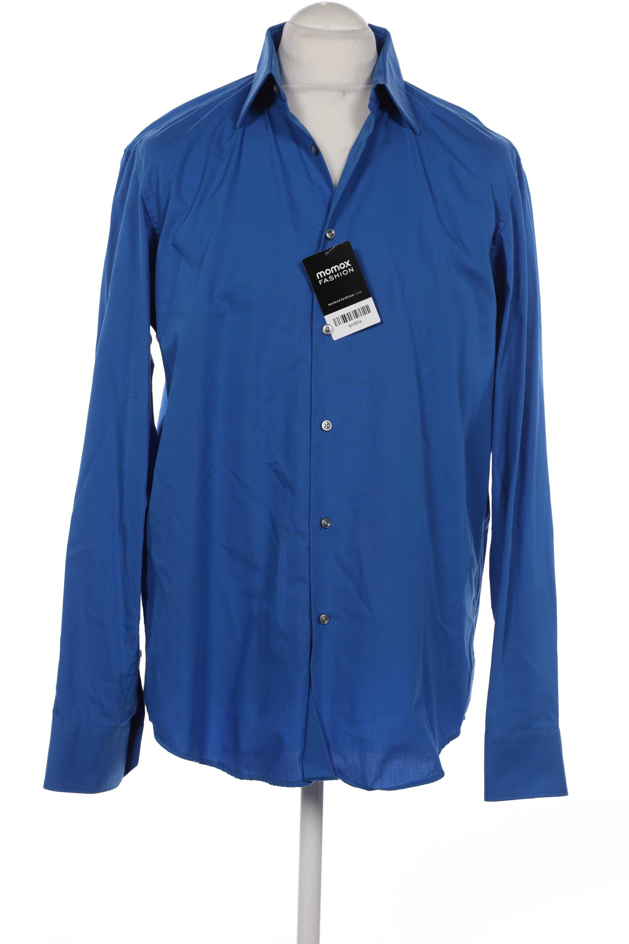 

Hugo by Hugo Boss Herren Hemd, blau, Gr. 52