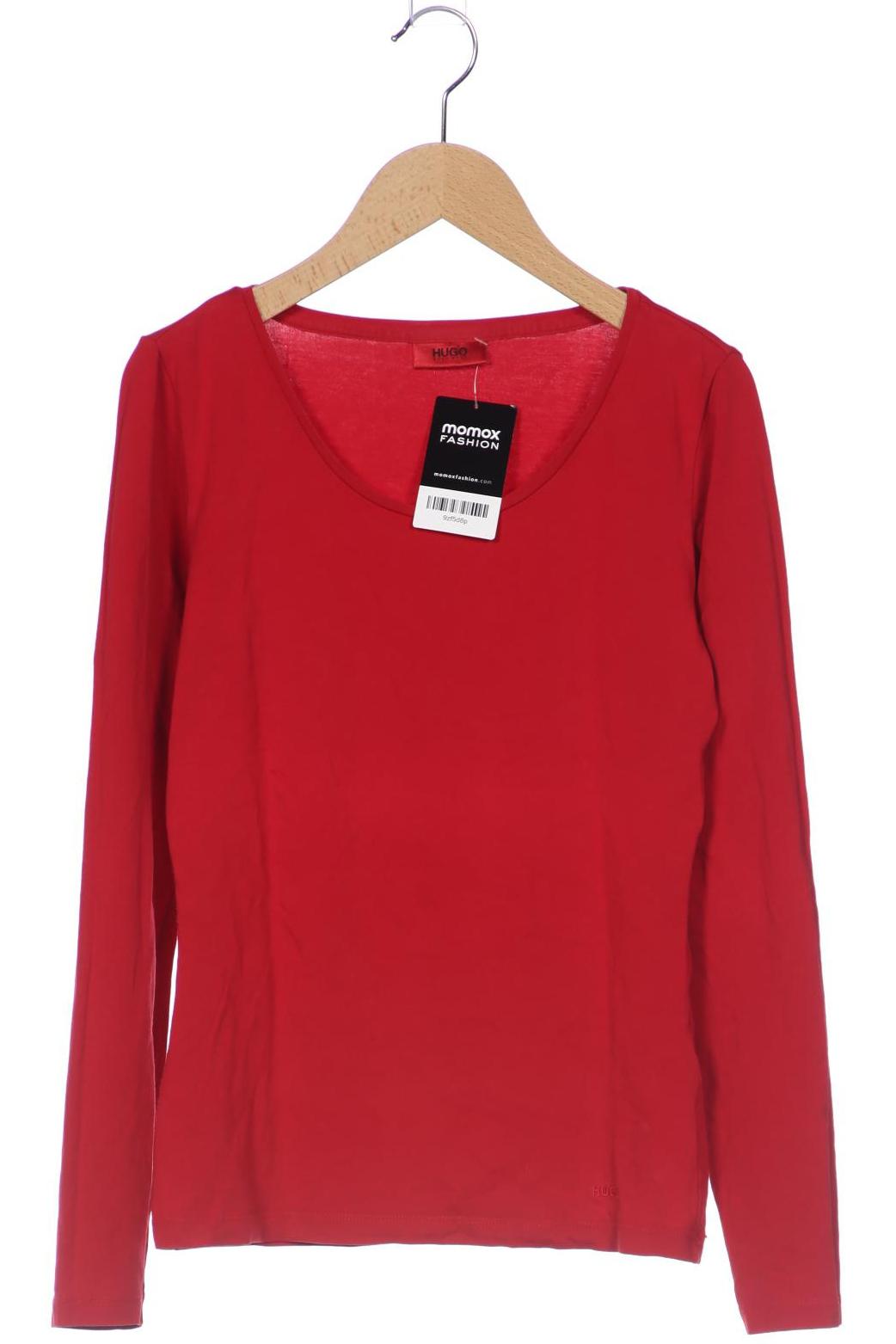 

Hugo by Hugo Boss Damen Langarmshirt, rot, Gr. 38