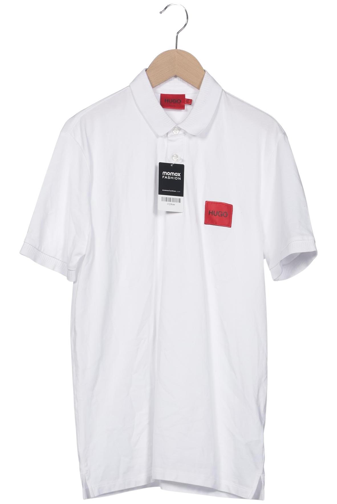 

Hugo by Hugo Boss Herren Poloshirt, weiß, Gr. 46
