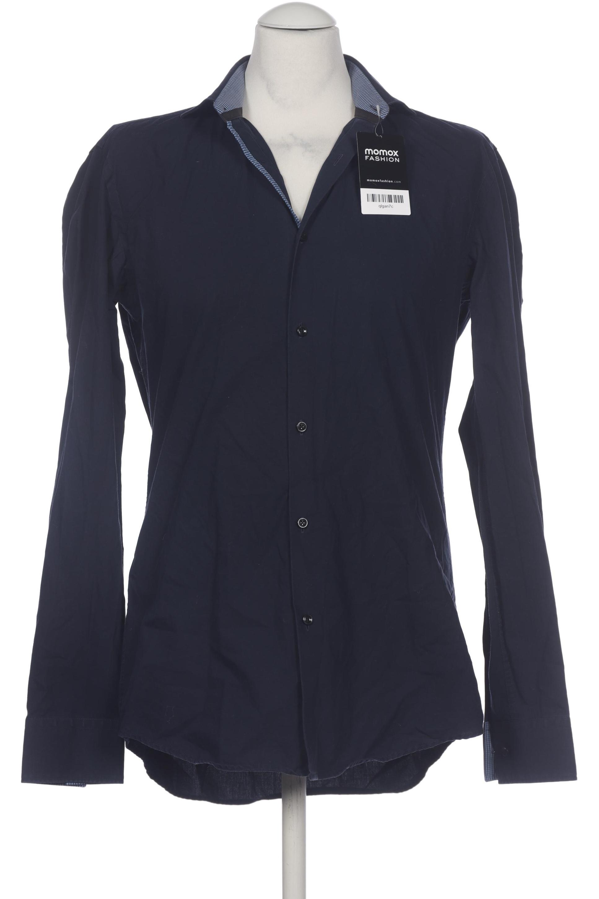 Thumbnail - Hugo by Hugo Boss Herren Hemd, marineblau, Gr. 48