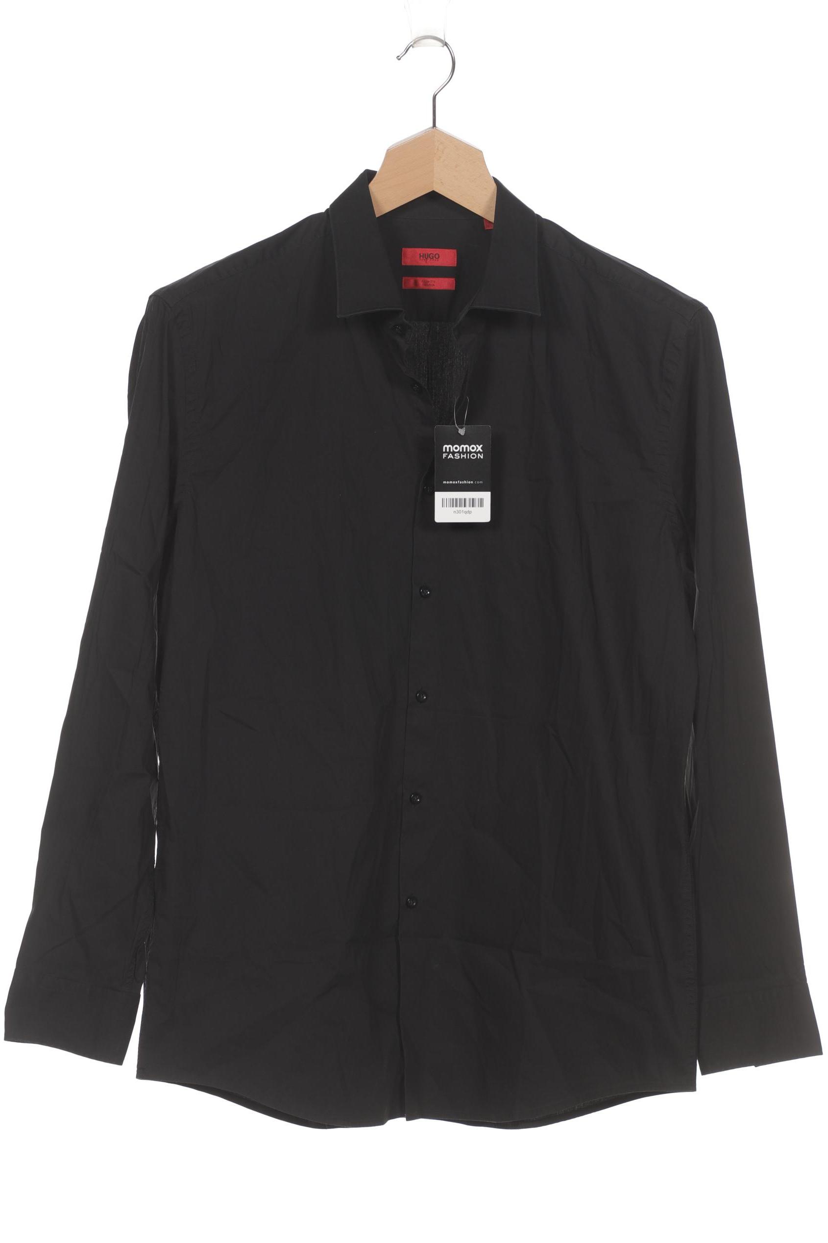 

Hugo by Hugo Boss Herren Hemd, schwarz, Gr. 56