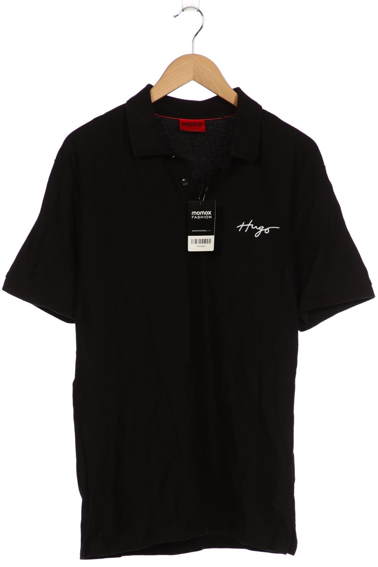 

Hugo by Hugo Boss Herren Poloshirt, schwarz, Gr. 52