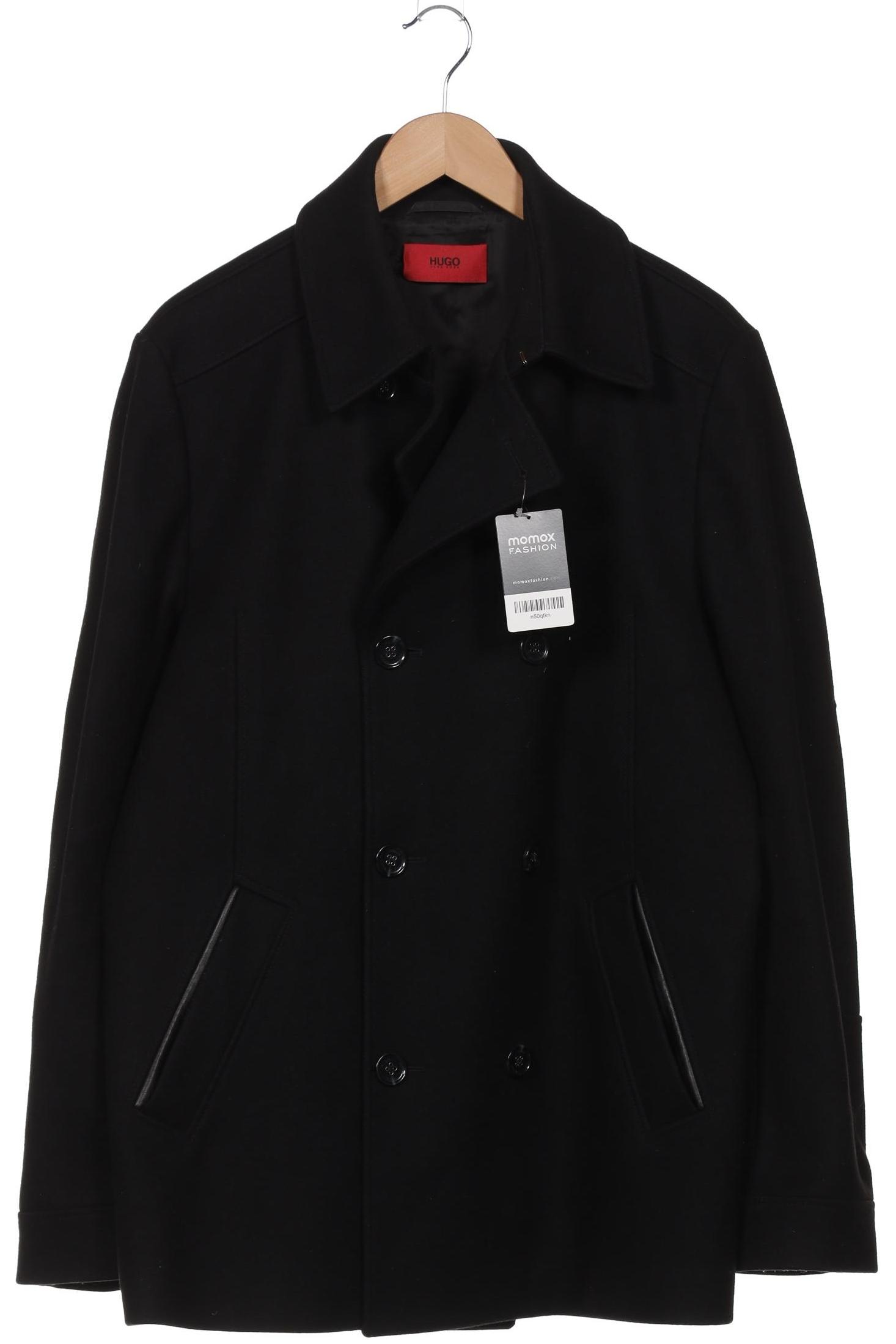 

Hugo by Hugo Boss Herren Mantel, schwarz, Gr. 54