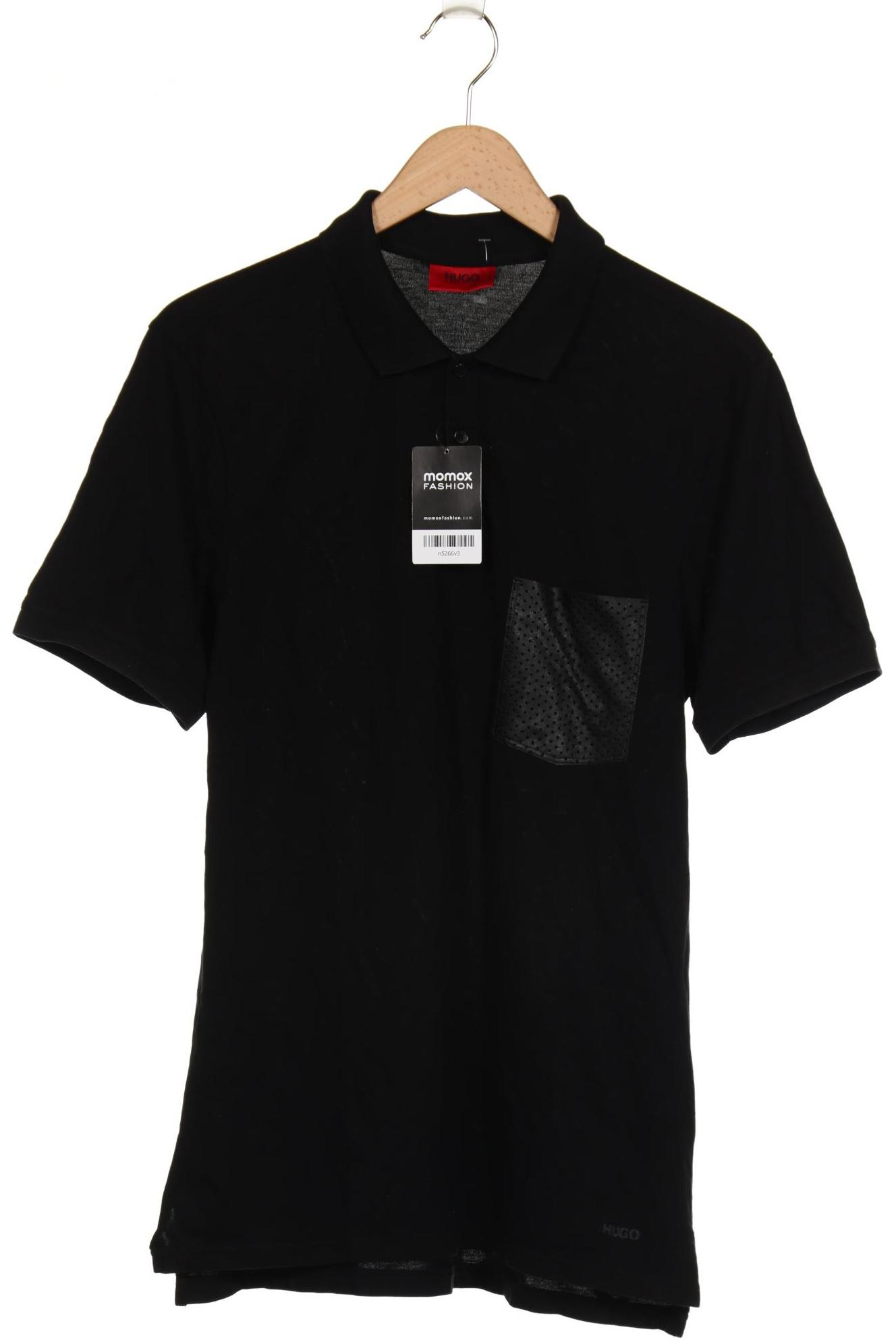 

Hugo by Hugo Boss Herren Poloshirt, schwarz, Gr. 52