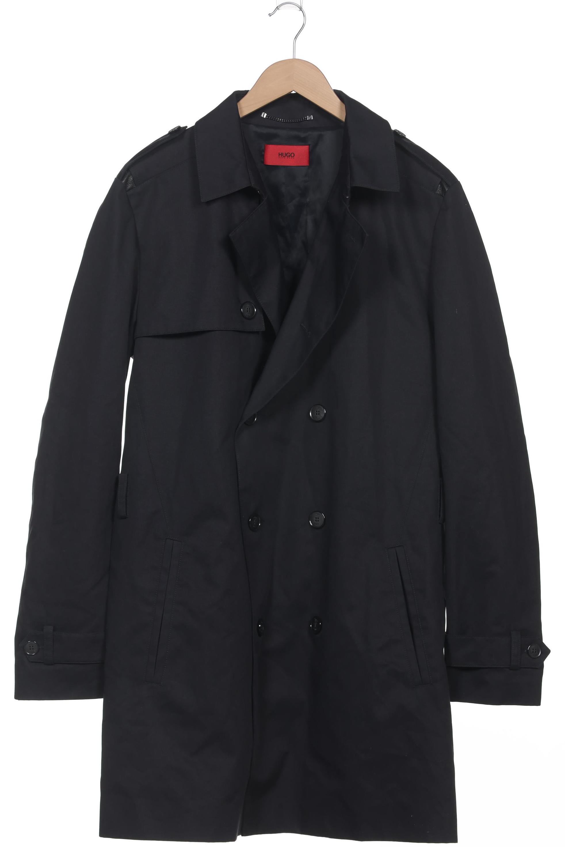 

Hugo by Hugo Boss Herren Mantel, schwarz, Gr. 106
