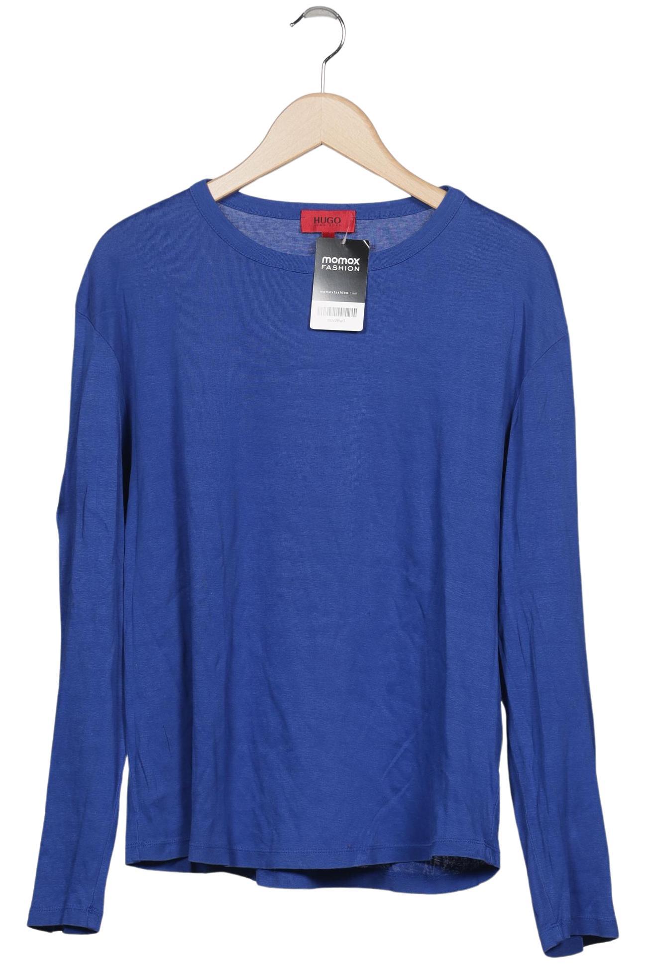 

Hugo by Hugo Boss Herren Langarmshirt, blau, Gr. 52