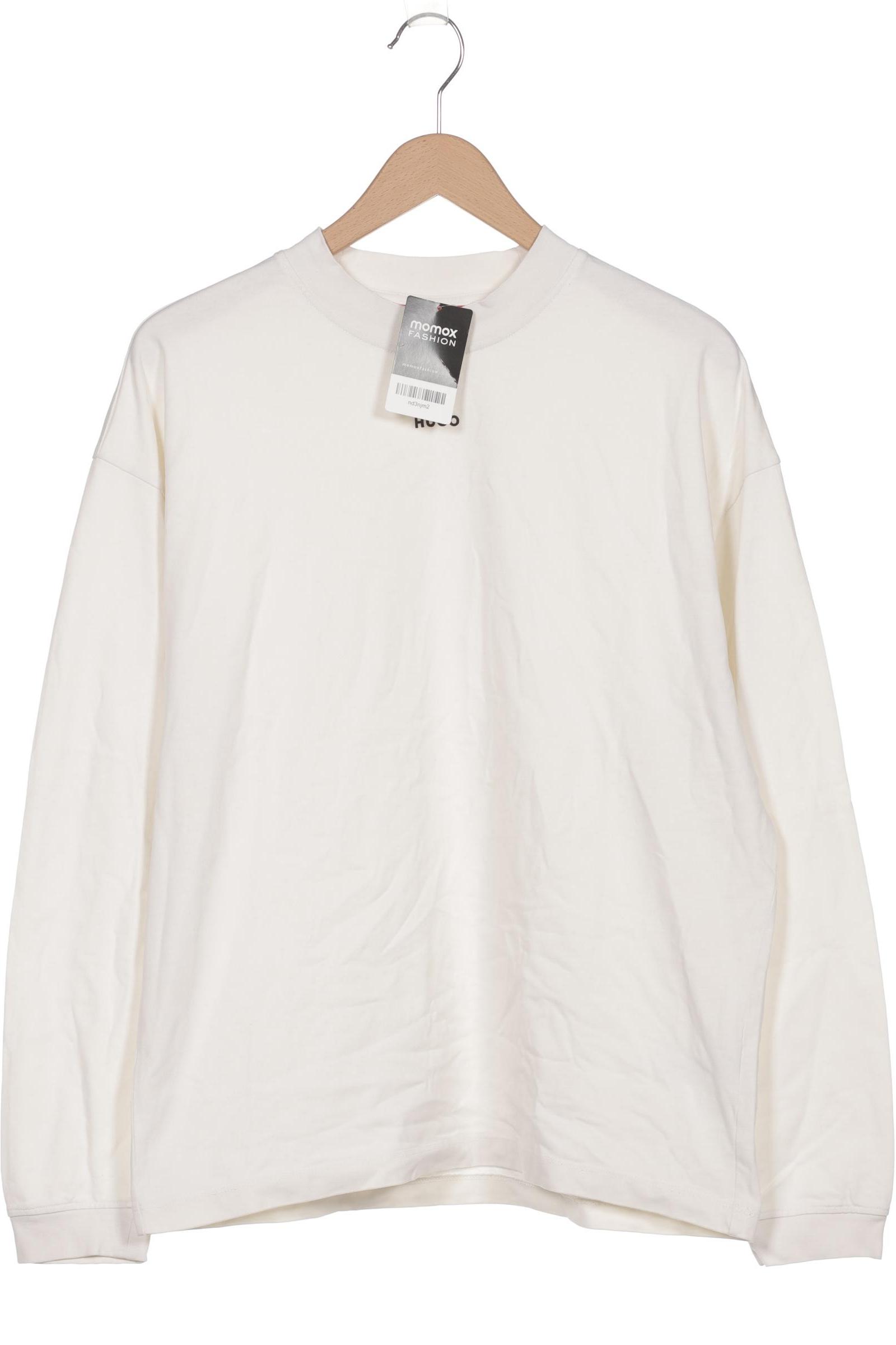 

Hugo by Hugo Boss Herren Langarmshirt, cremeweiß, Gr. 48