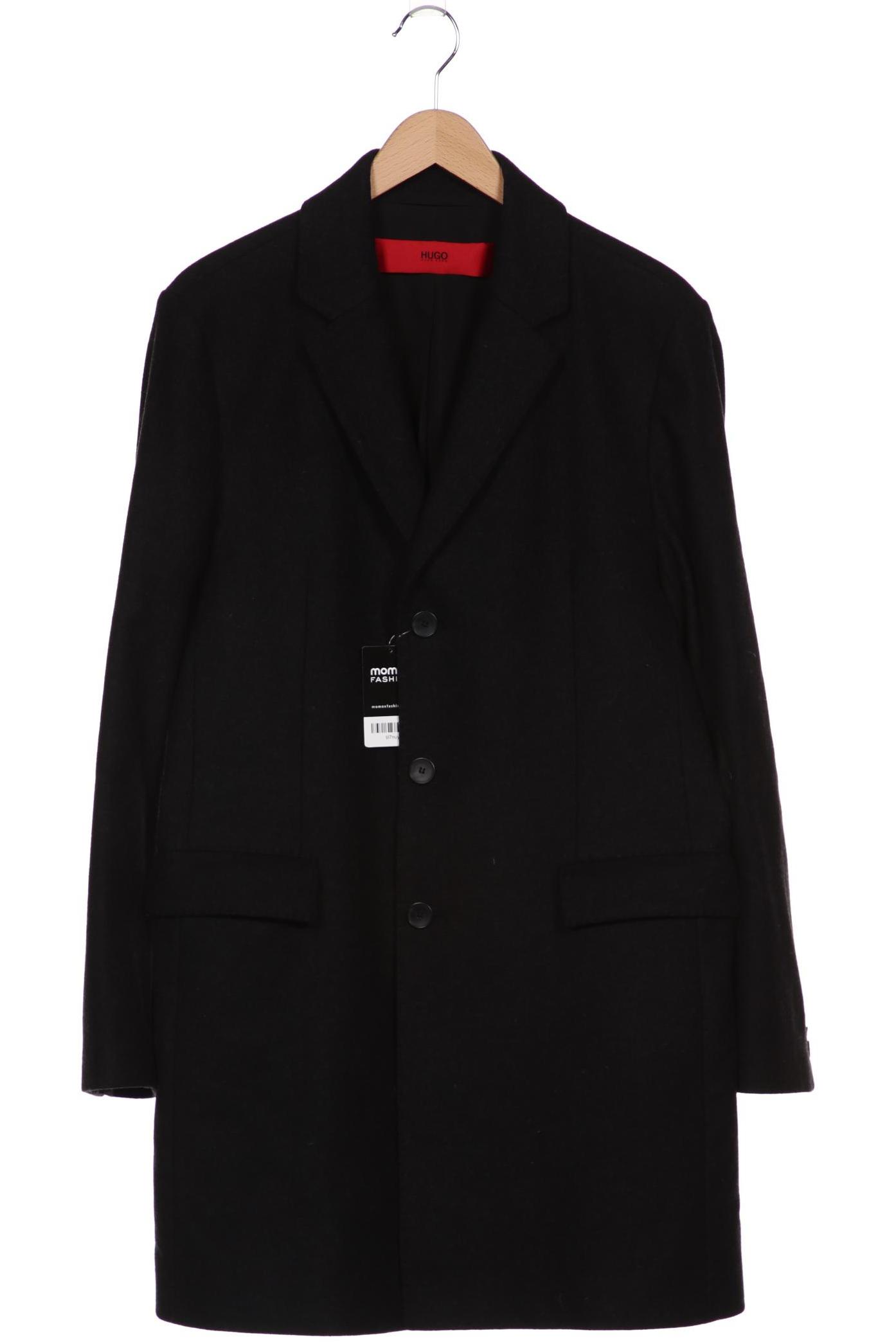 

Hugo by Hugo Boss Herren Mantel, schwarz, Gr. 48
