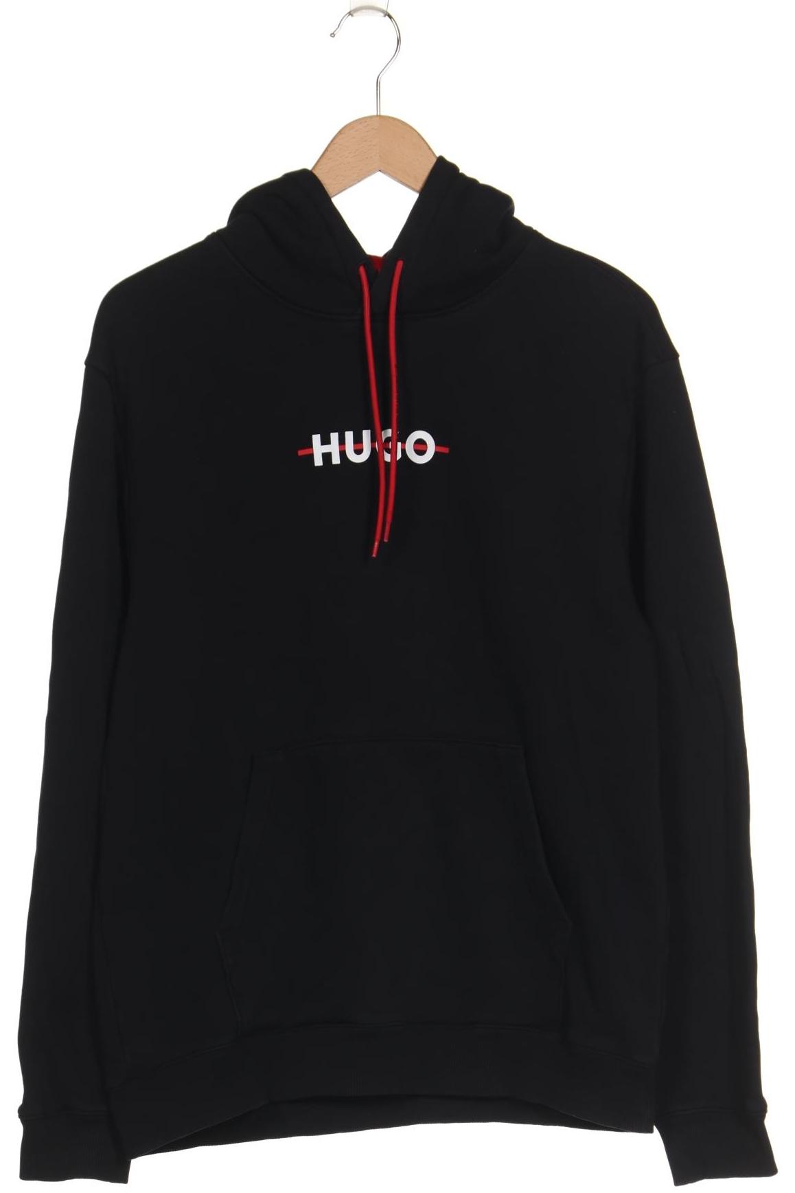 

Hugo by Hugo Boss Herren Kapuzenpullover, schwarz, Gr. 48