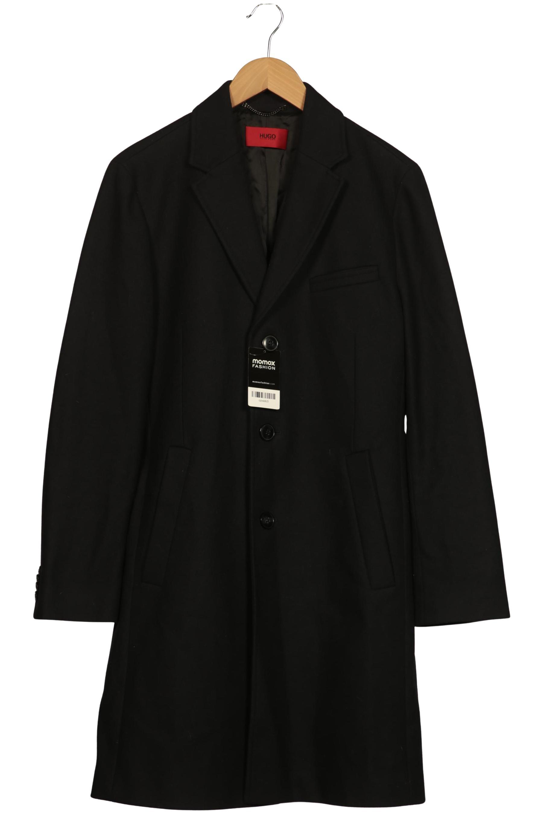 

Hugo by Hugo Boss Herren Mantel, schwarz, Gr. 46