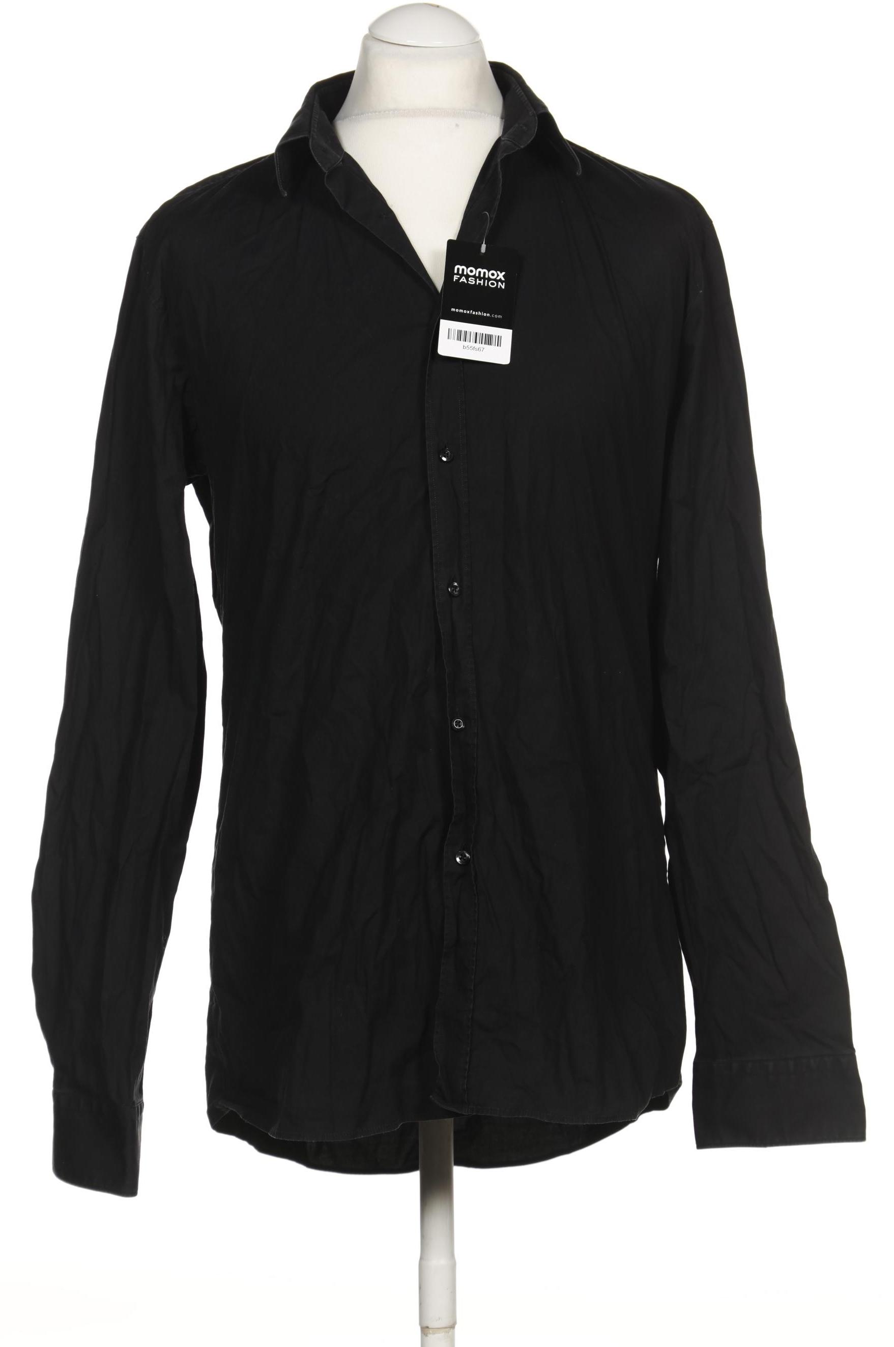 

Hugo by Hugo Boss Herren Hemd, schwarz, Gr. 54