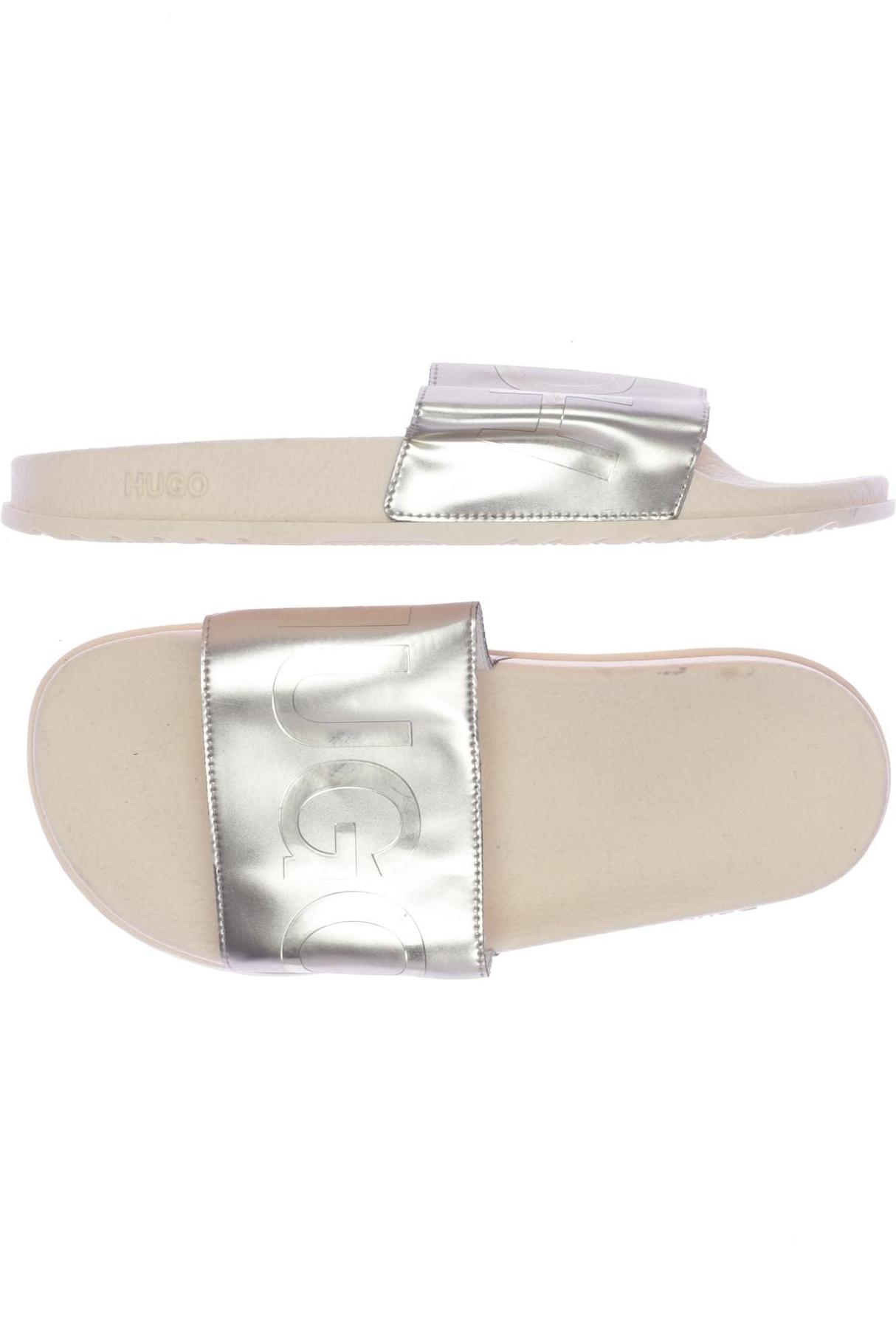 

Hugo by Hugo Boss Damen Sandale, silber, Gr. 36