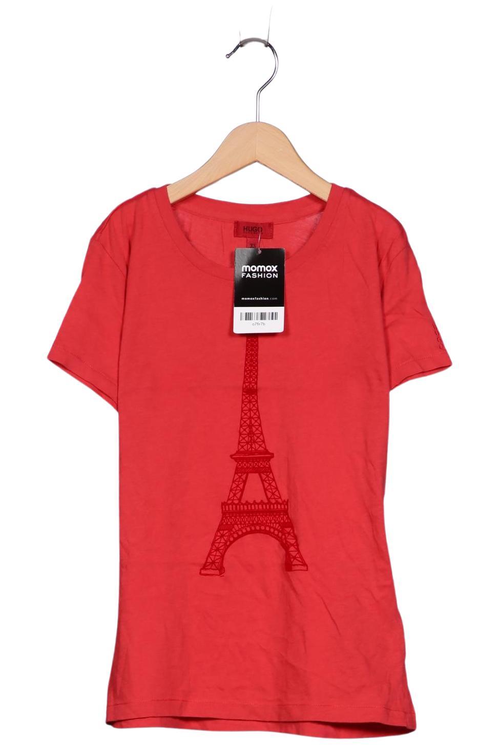 

Hugo by Hugo Boss Damen T-Shirt, rot, Gr. 34