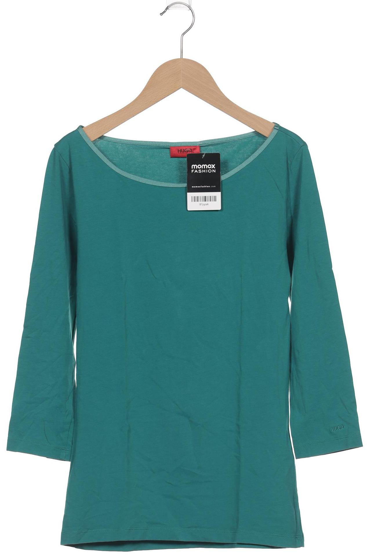 

Hugo by Hugo Boss Damen Langarmshirt, türkis, Gr. 38
