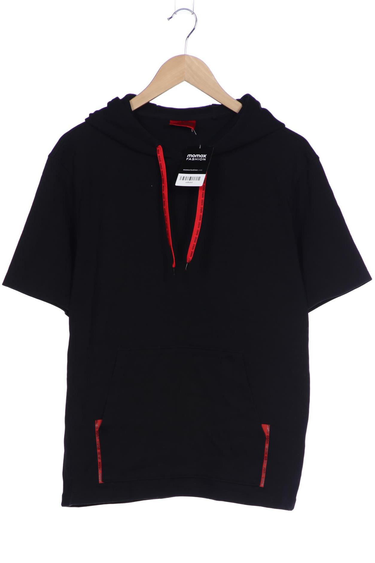 

Hugo by Hugo Boss Herren Kapuzenpullover, schwarz, Gr. 48