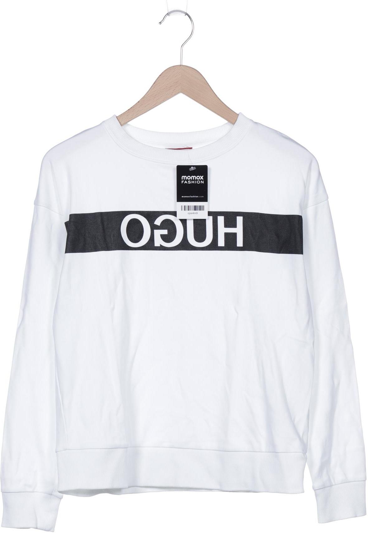 

Hugo by Hugo Boss Damen Sweatshirt, weiß, Gr. 36