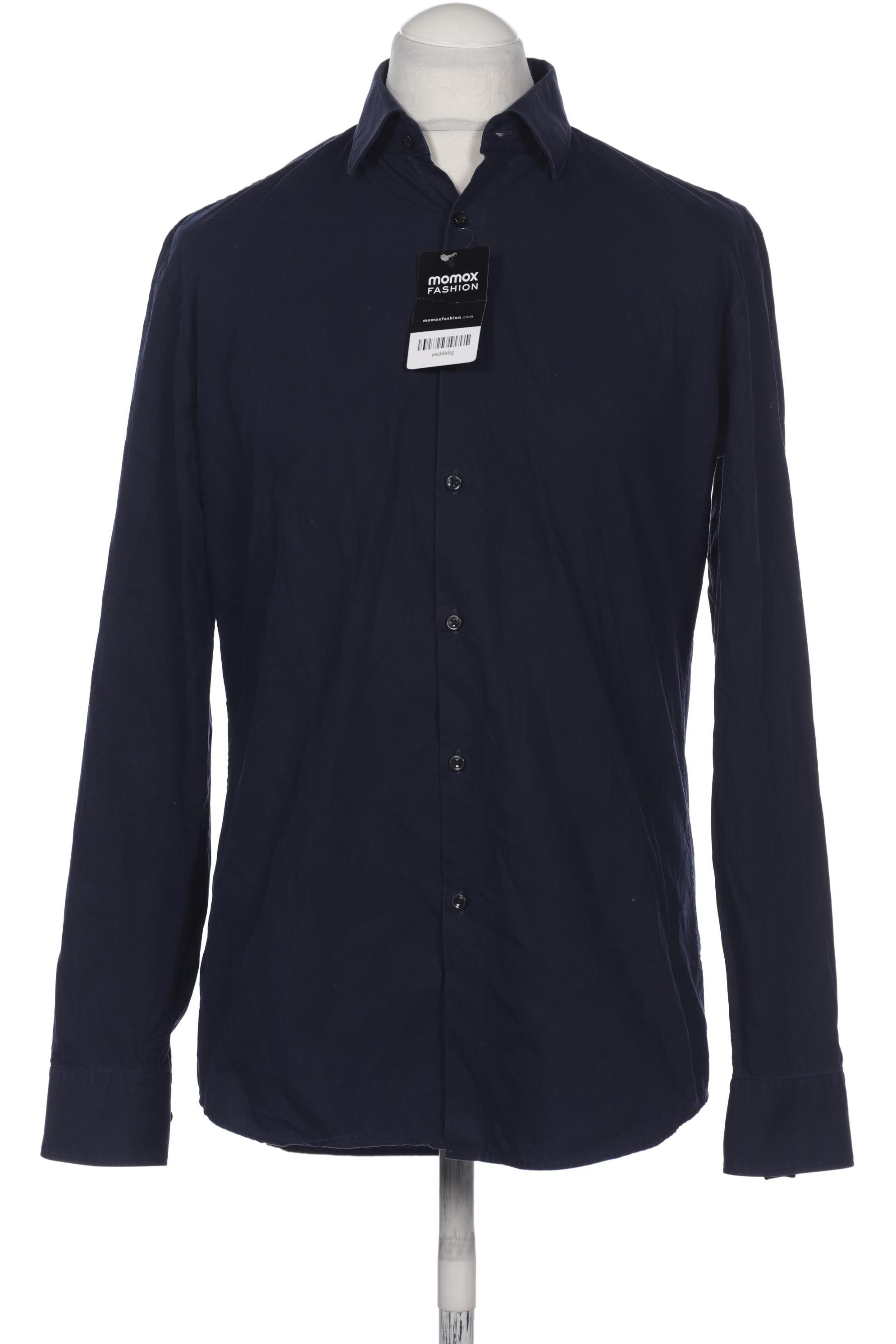 

Hugo by Hugo Boss Herren Hemd, marineblau, Gr. 52