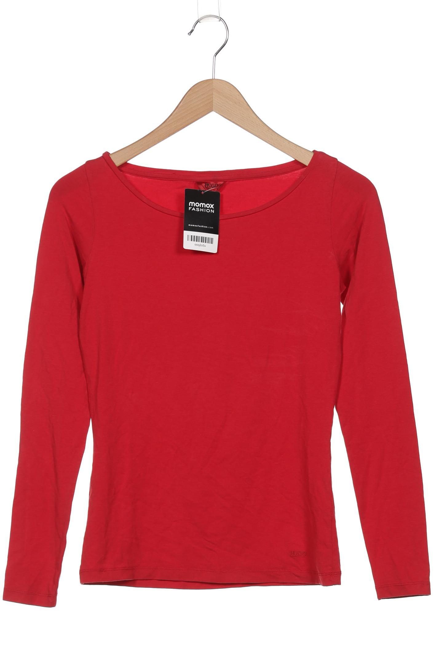 

Hugo by Hugo Boss Damen Langarmshirt, rot, Gr. 36