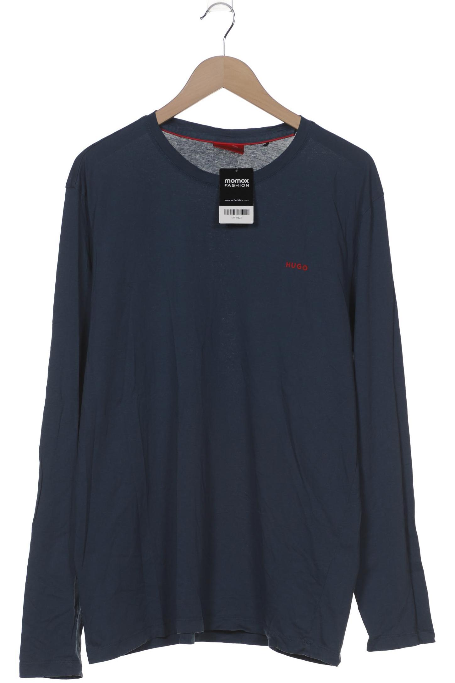 

Hugo by Hugo Boss Herren Langarmshirt, blau, Gr. 54