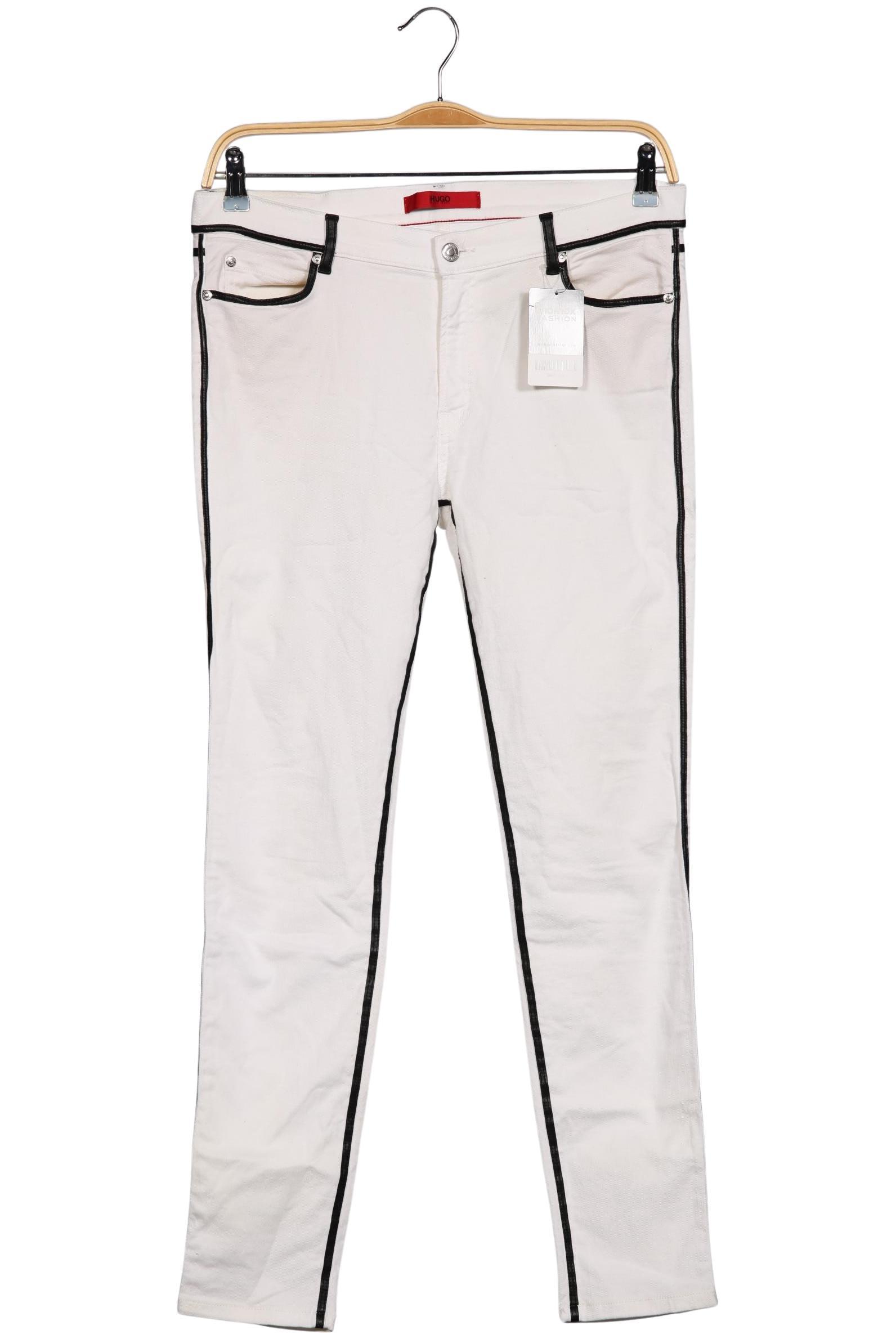 Thumbnail - Hugo by Hugo Boss Damen Jeans, weiß, Gr. 31