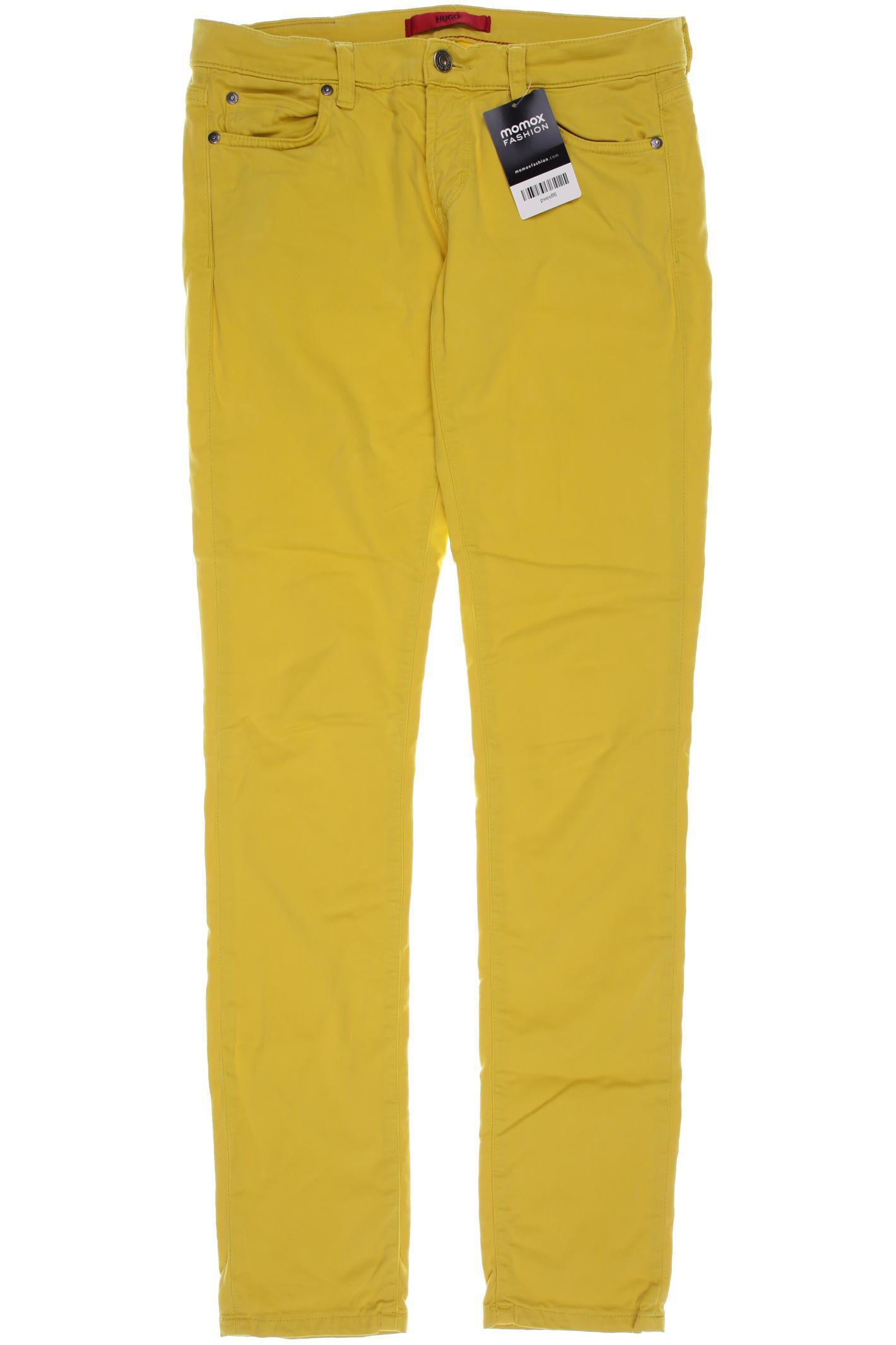 

Hugo by Hugo Boss Damen Stoffhose, gelb, Gr. 27