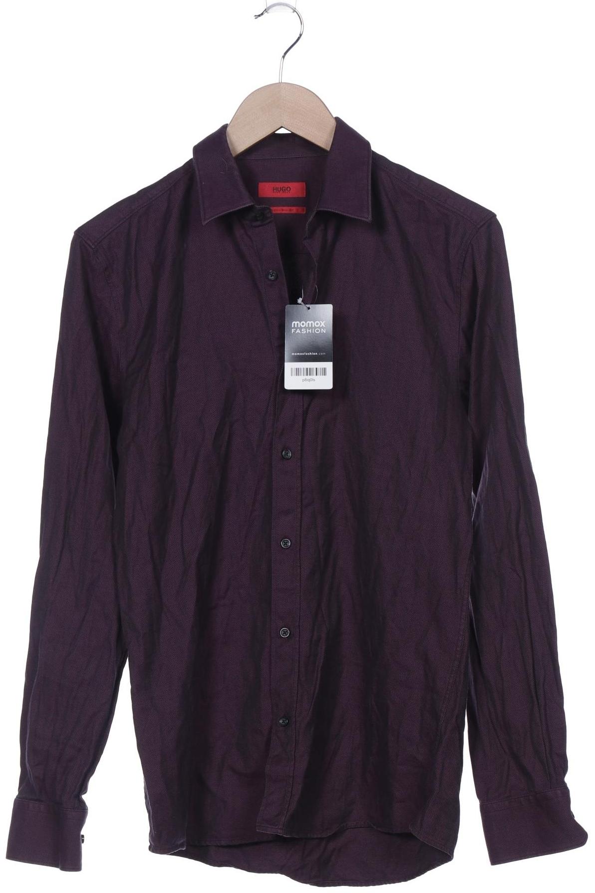 

Hugo by Hugo Boss Herren Hemd, bordeaux, Gr. 46