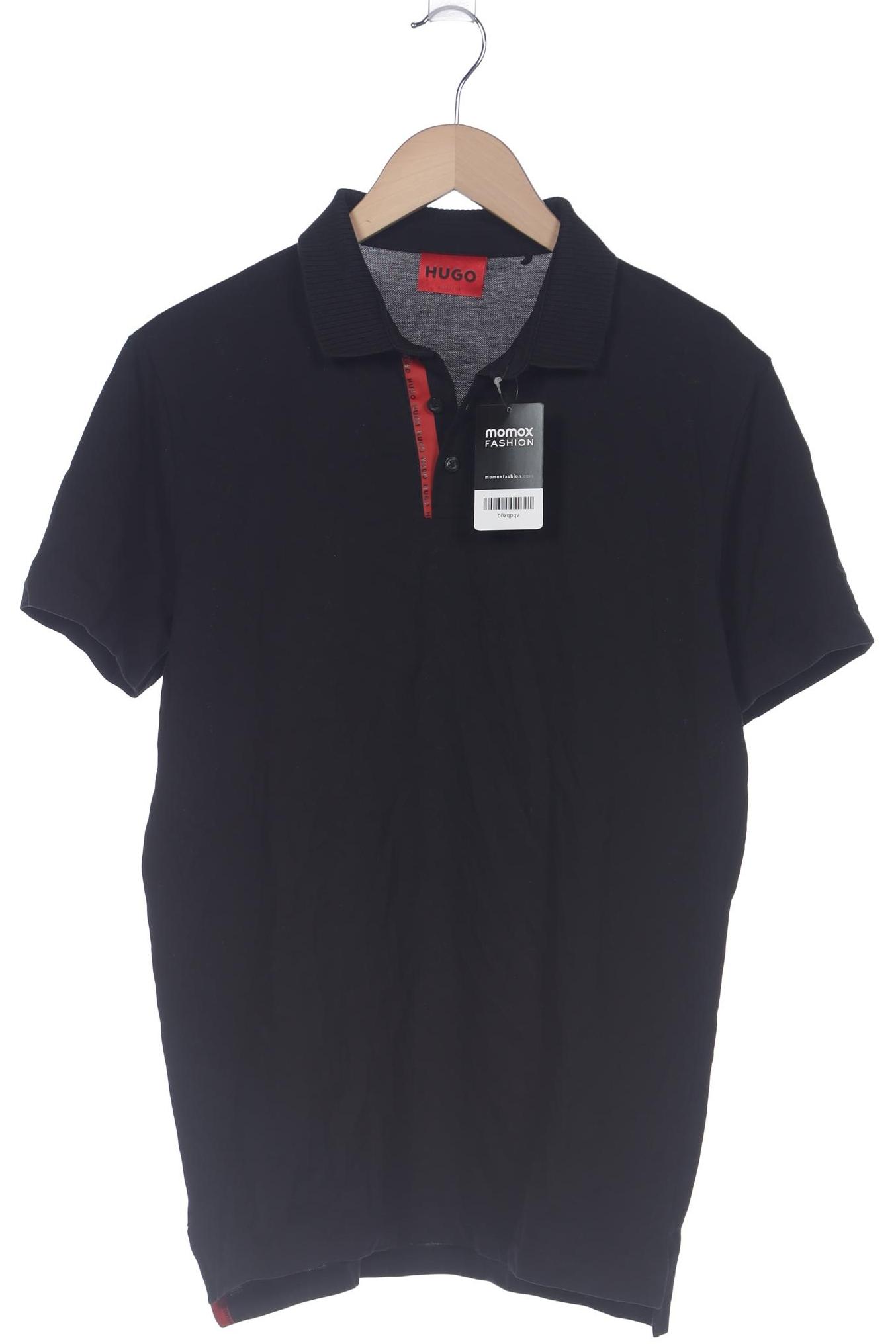 

Hugo by Hugo Boss Herren Poloshirt, schwarz, Gr. 48