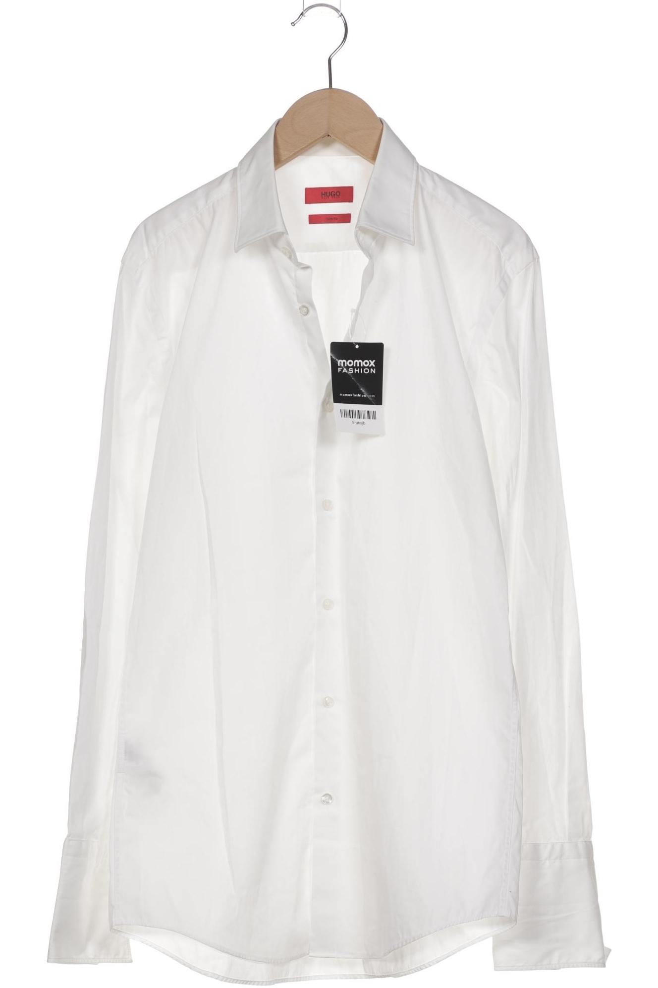 

Hugo by Hugo Boss Herren Hemd, weiß, Gr. 46