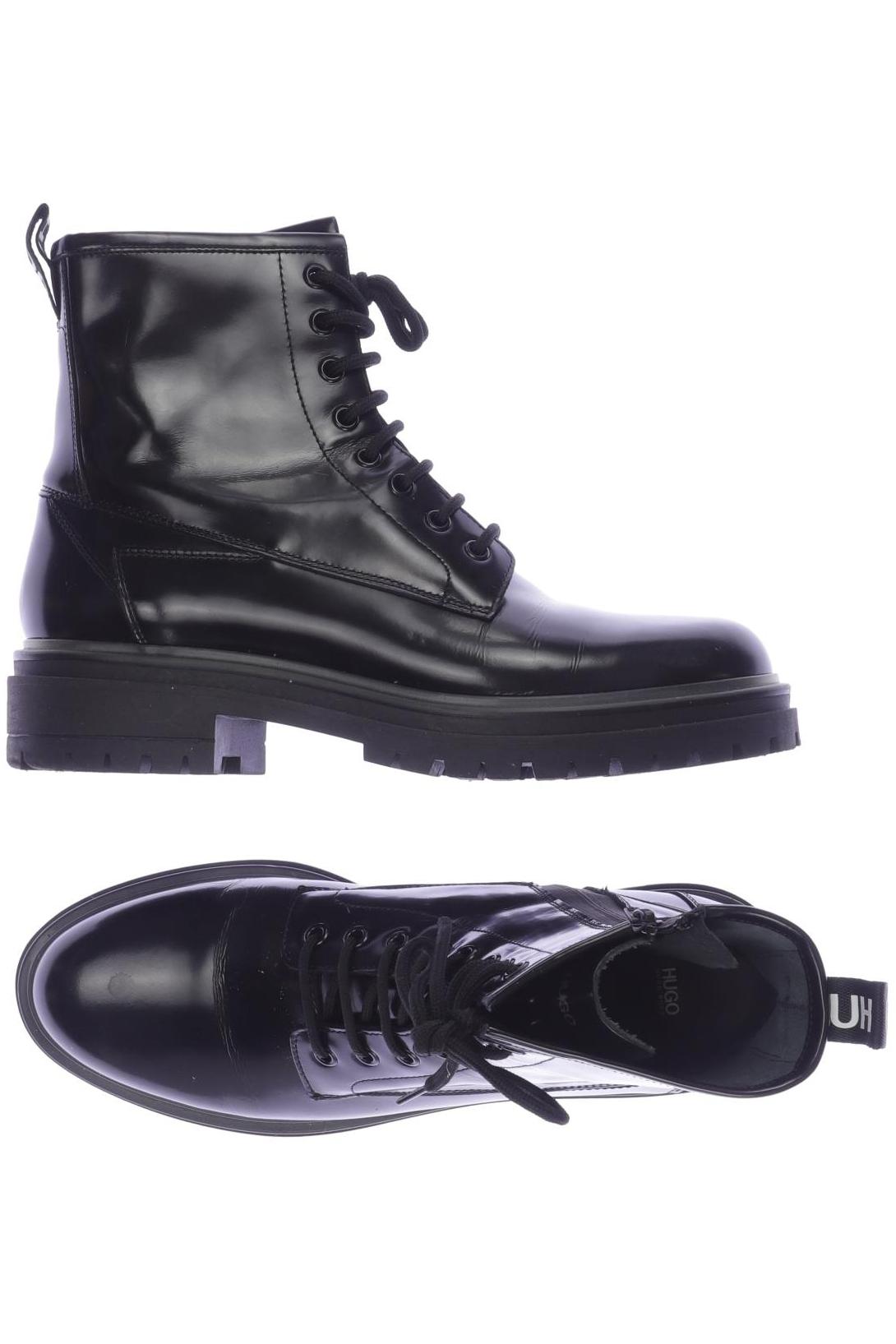 

HUGO by Hugo Boss Damen Stiefelette, schwarz