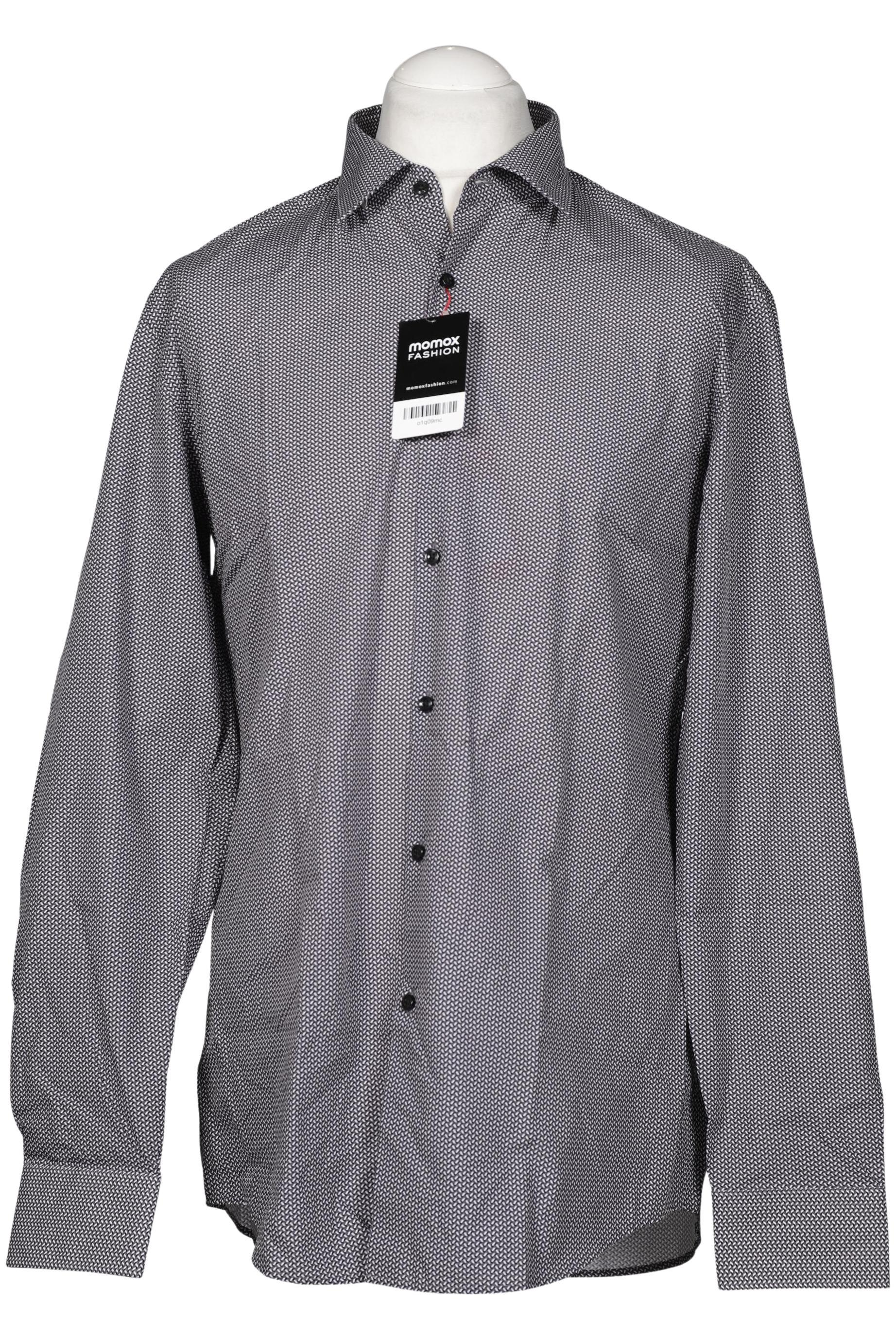 

Hugo by Hugo Boss Herren Hemd, grau, Gr. 52