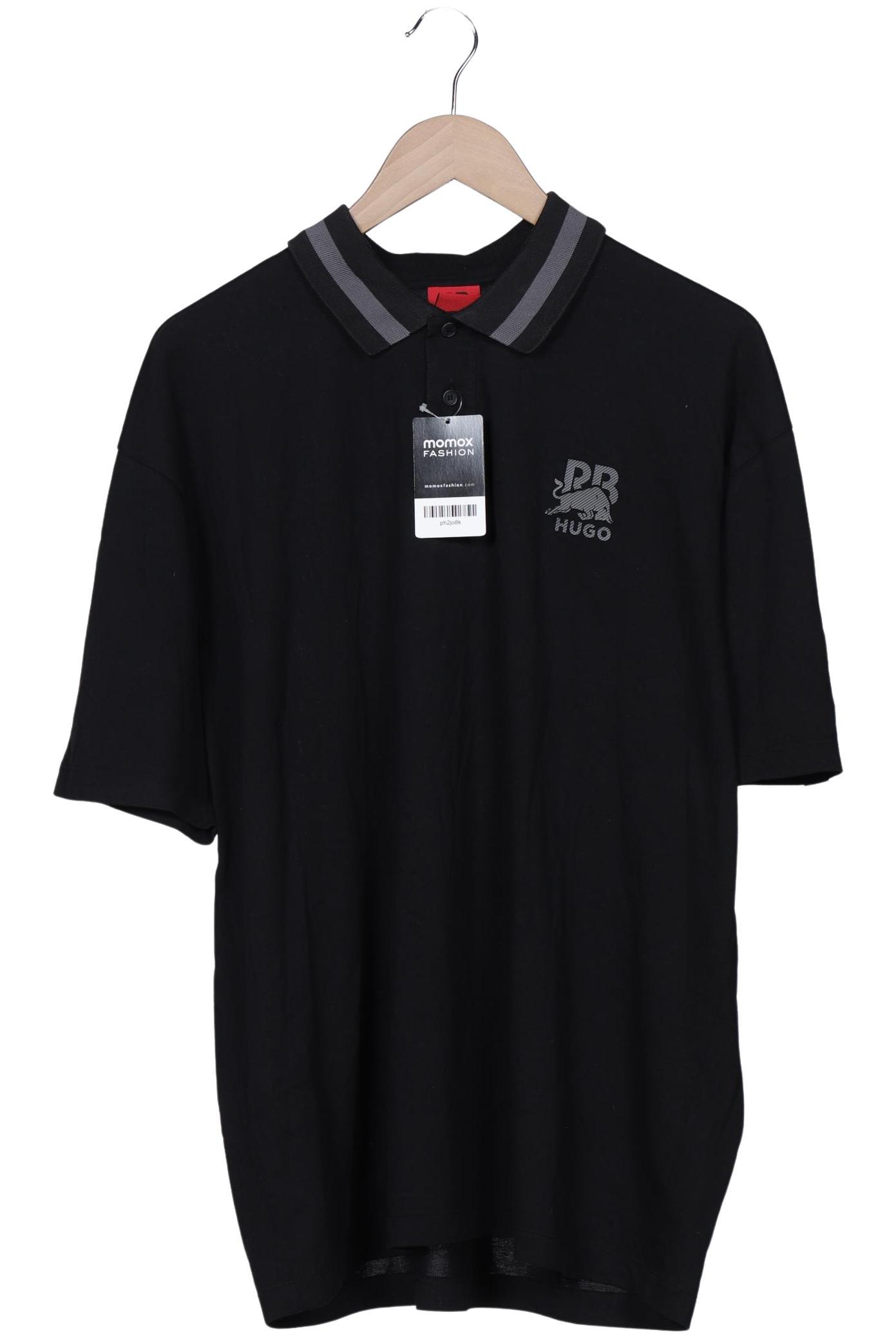 

Hugo by Hugo Boss Herren Poloshirt, schwarz, Gr. 54