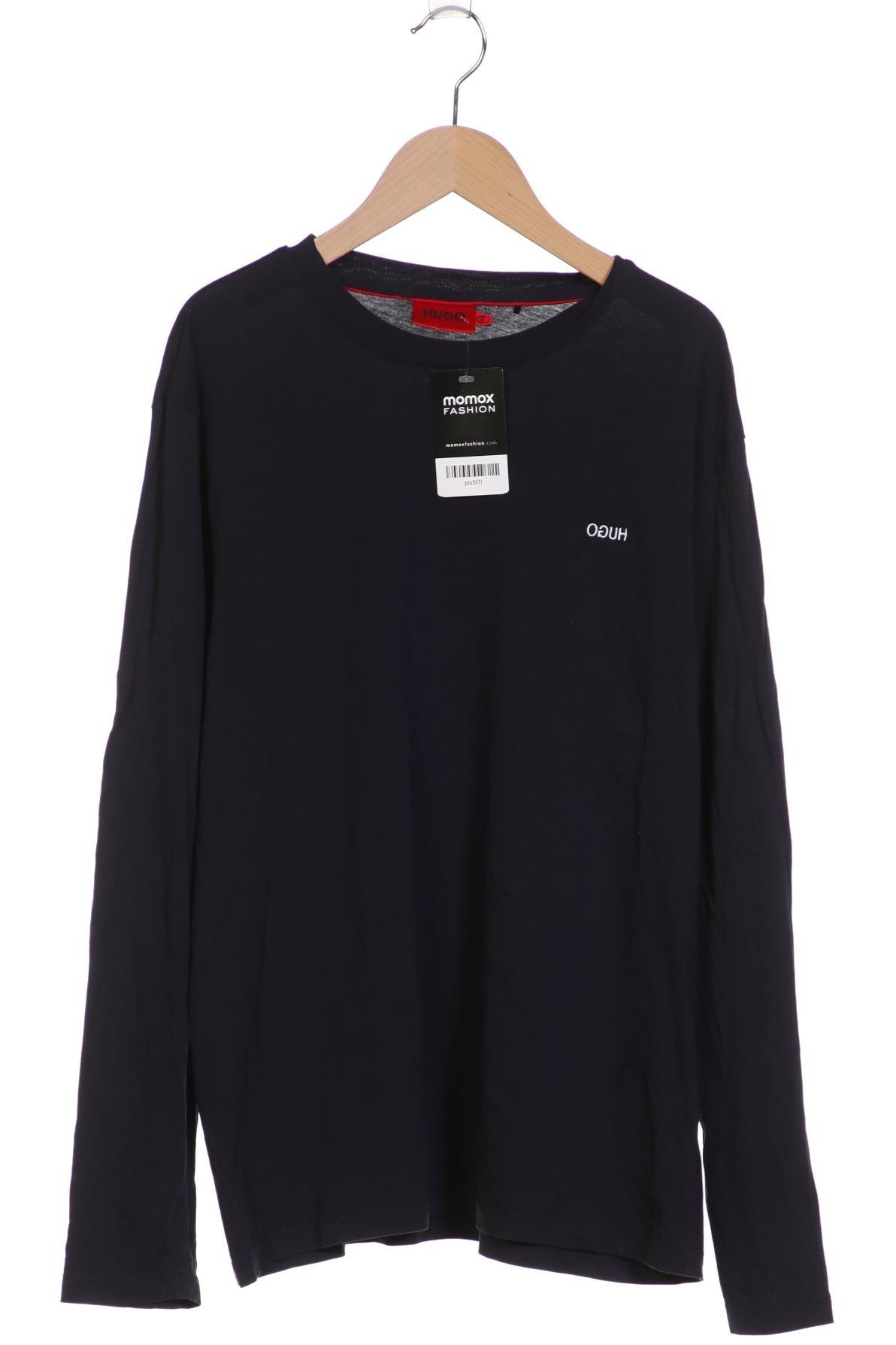 

Hugo by Hugo Boss Herren Langarmshirt, marineblau, Gr. 46