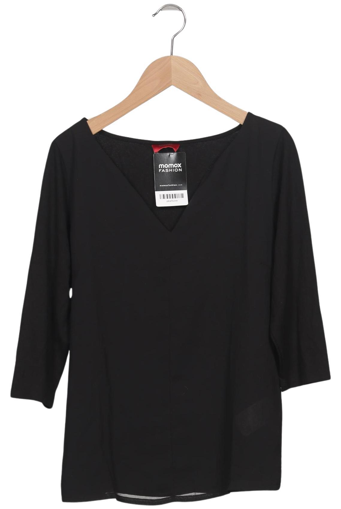 

Hugo by Hugo Boss Damen Langarmshirt, schwarz, Gr. 36
