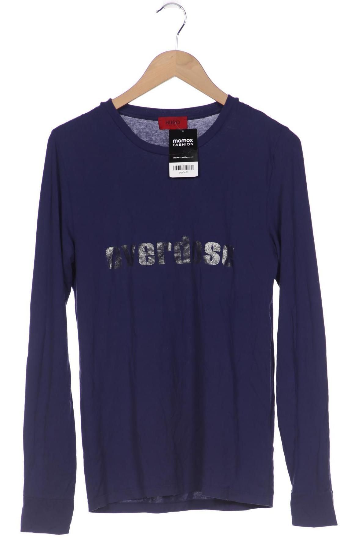 

HUGO by Hugo Boss Herren Langarmshirt, marineblau