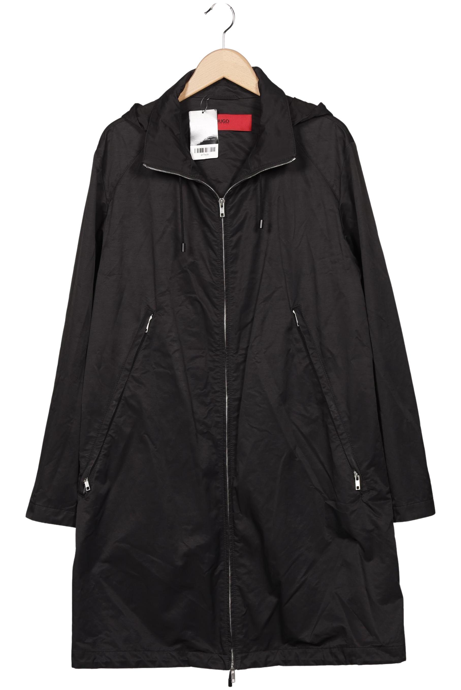 

Hugo by Hugo Boss Herren Mantel, schwarz, Gr. 48