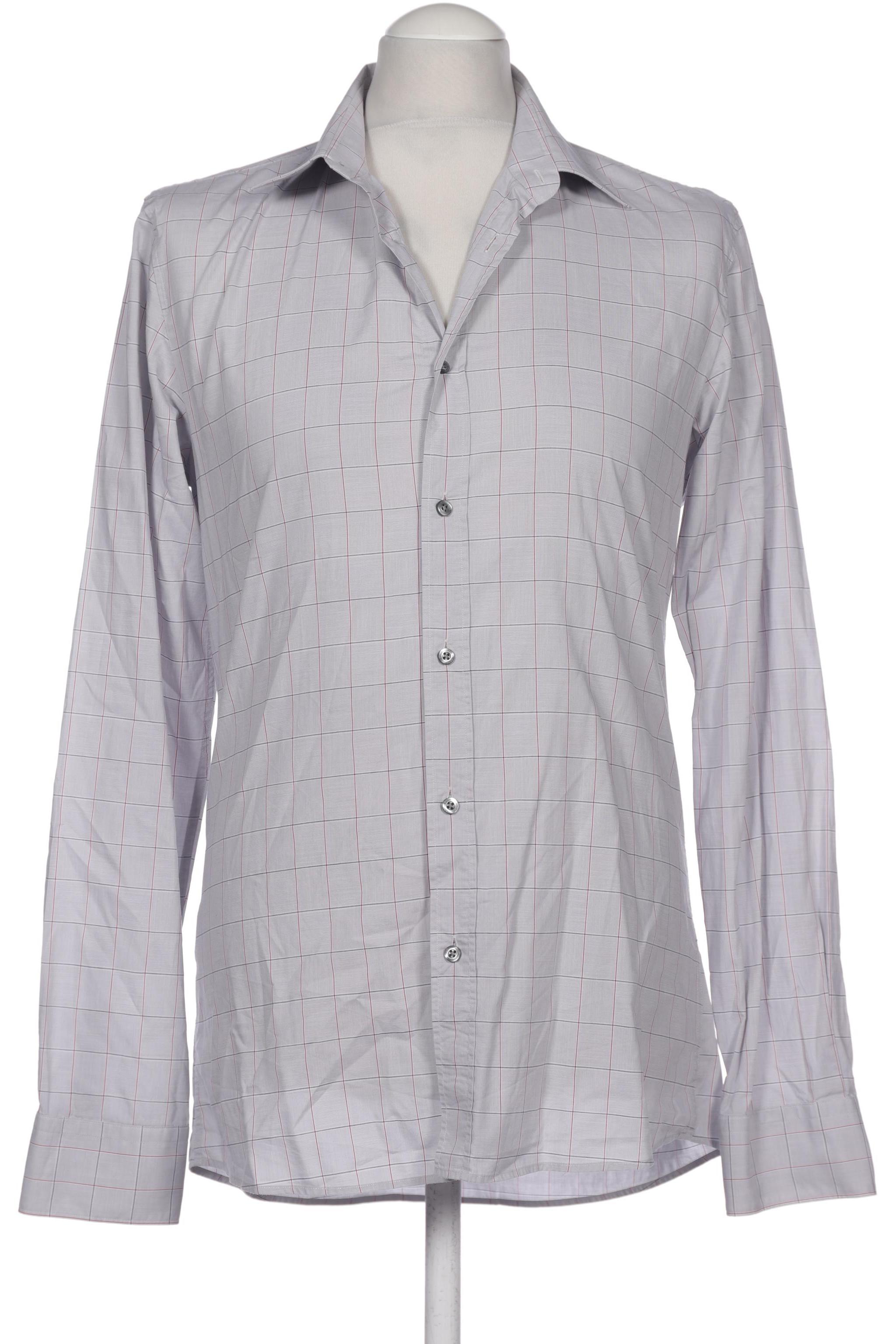 

Hugo by Hugo Boss Herren Hemd, grau, Gr. 48