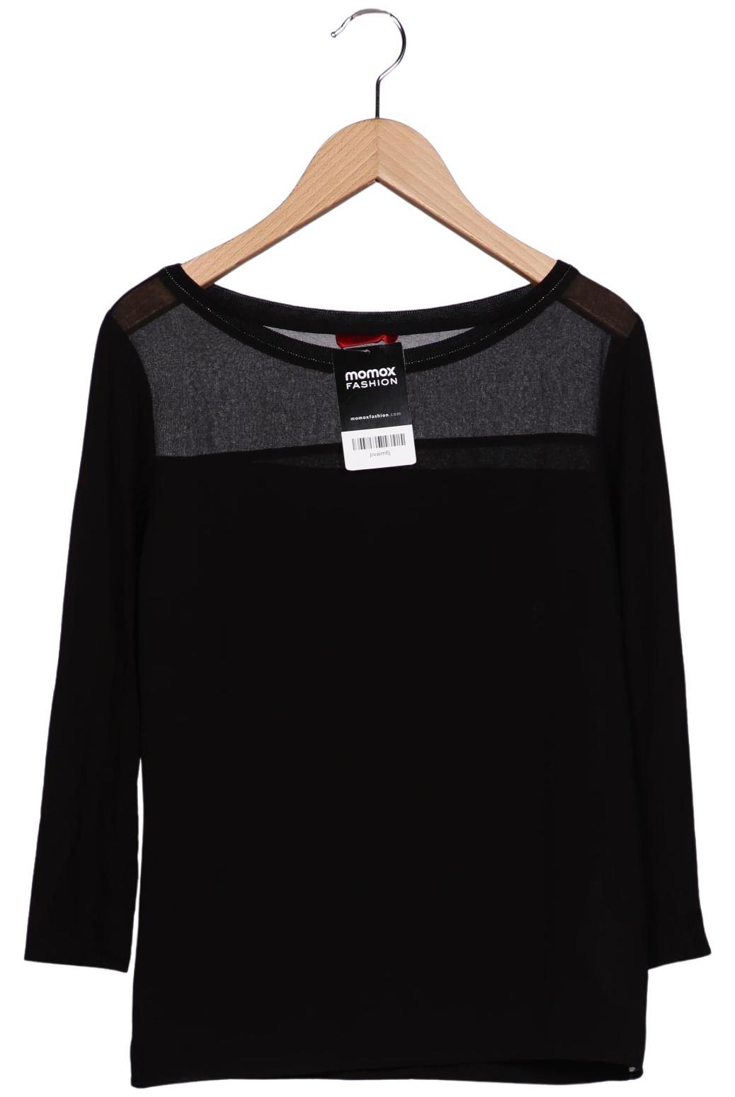 

Hugo by Hugo Boss Damen Langarmshirt, schwarz, Gr. 34