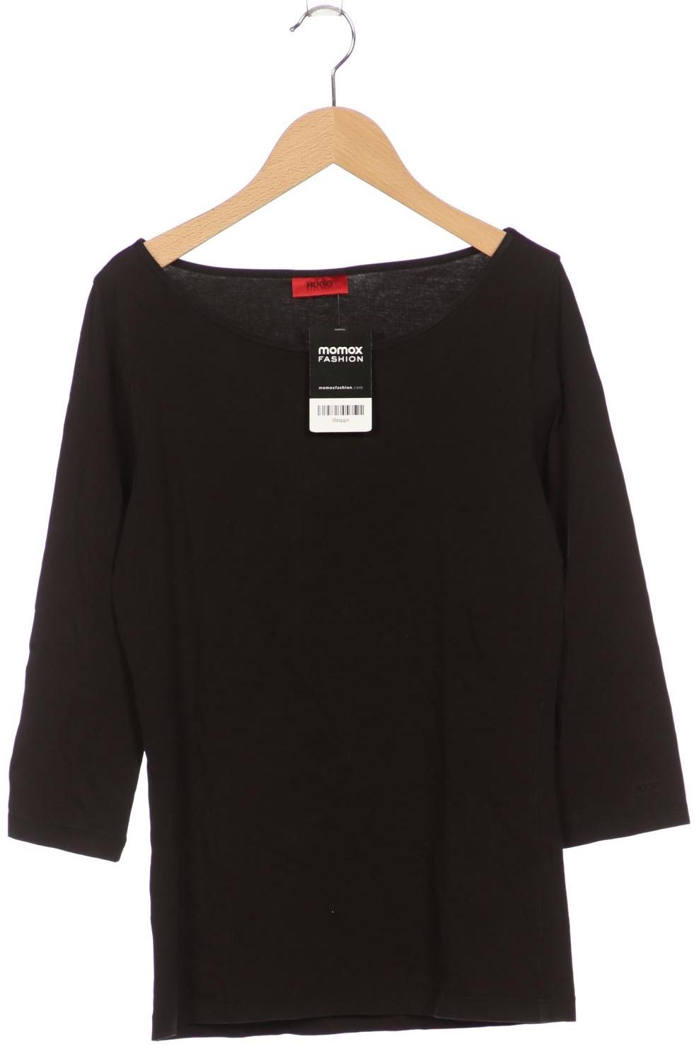 

Hugo by Hugo Boss Damen Langarmshirt, schwarz, Gr. 42