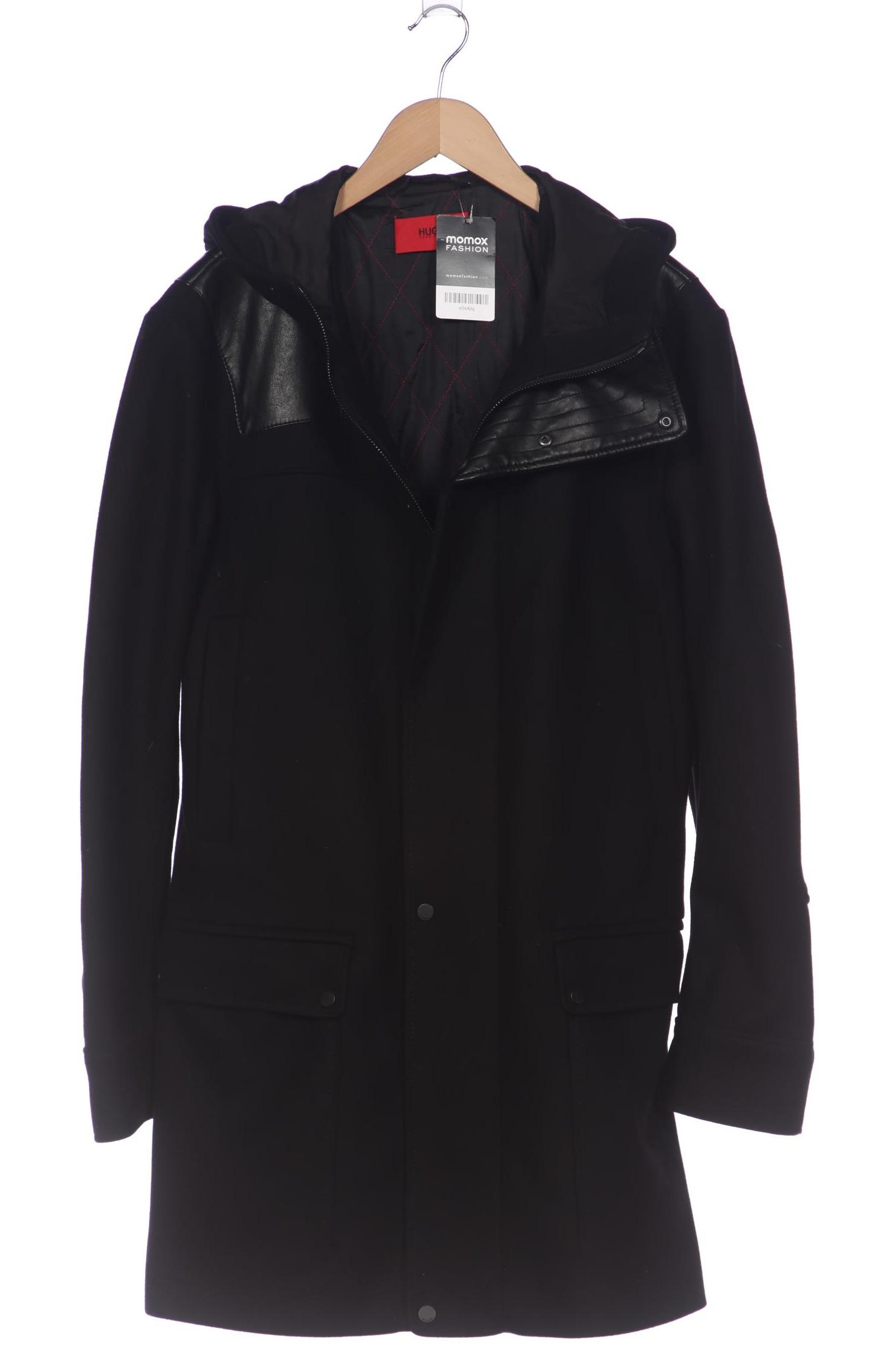 

Hugo by Hugo Boss Herren Mantel, schwarz, Gr. 52