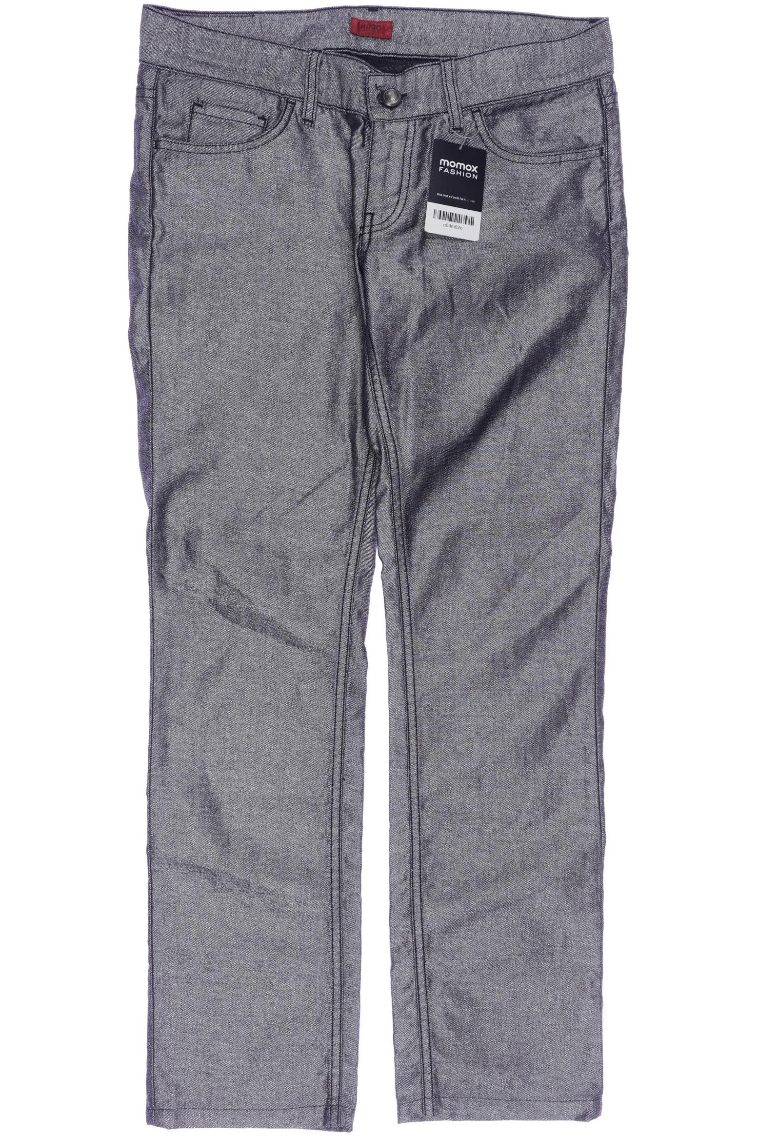 

Hugo by Hugo Boss Damen Stoffhose, silber, Gr. 29