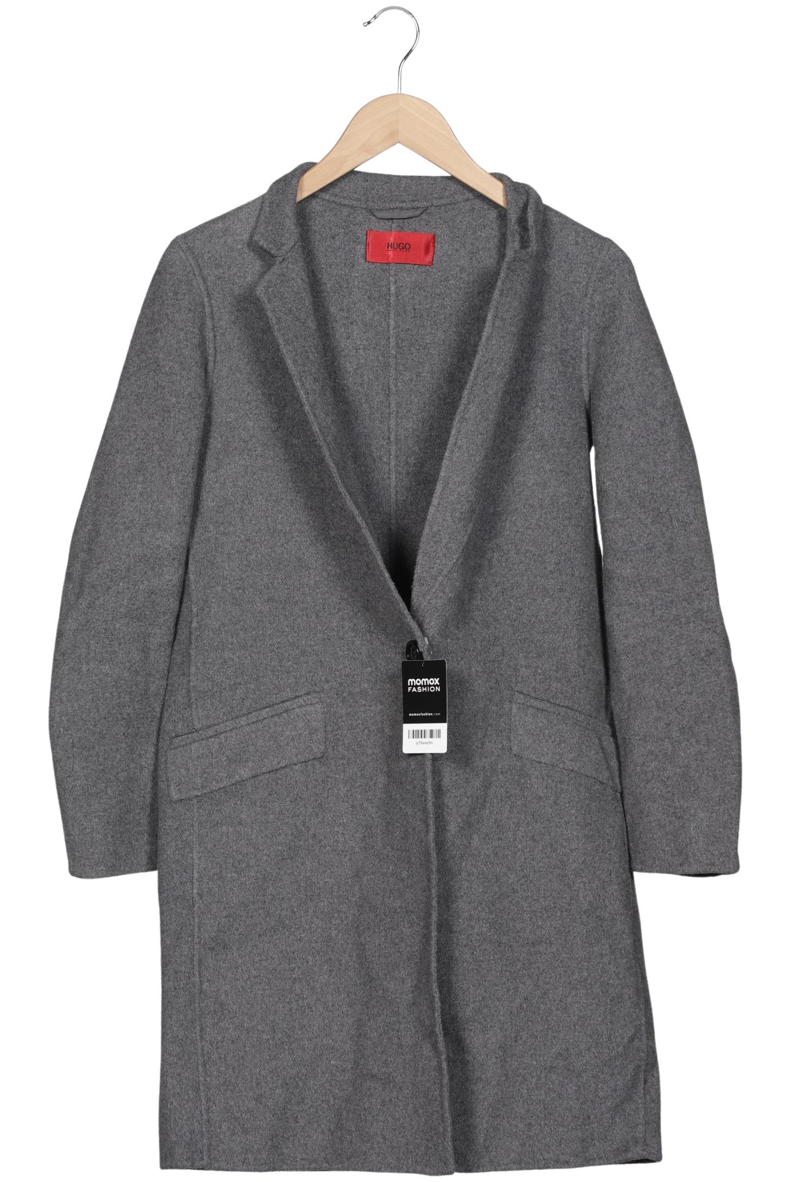 

Hugo by Hugo Boss Damen Mantel, grau, Gr. 34