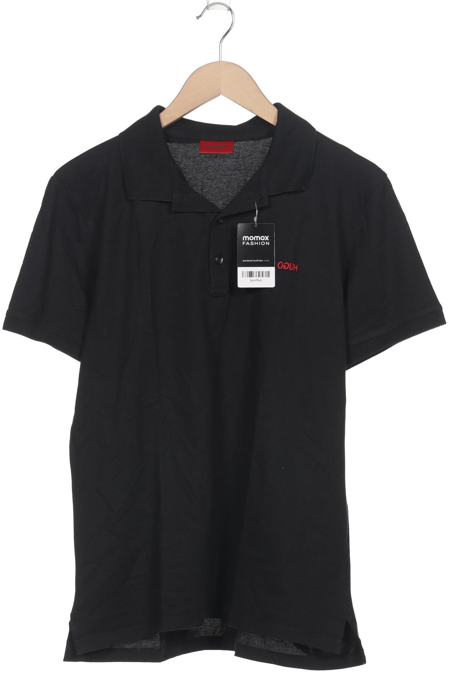 

Hugo by Hugo Boss Herren Poloshirt, schwarz, Gr. 54