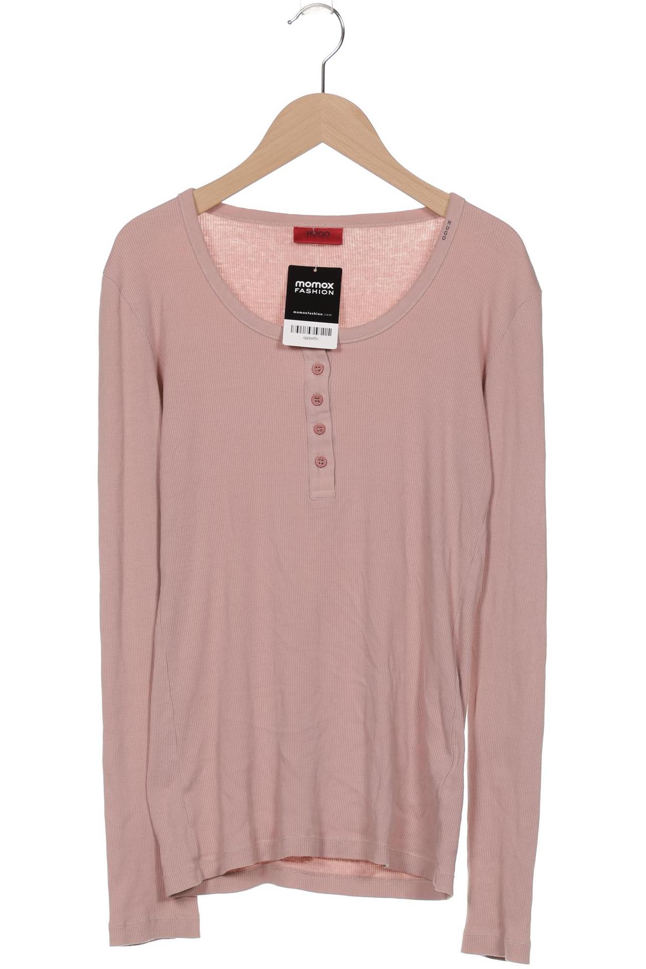 

Hugo by Hugo Boss Damen Langarmshirt, pink, Gr. 42