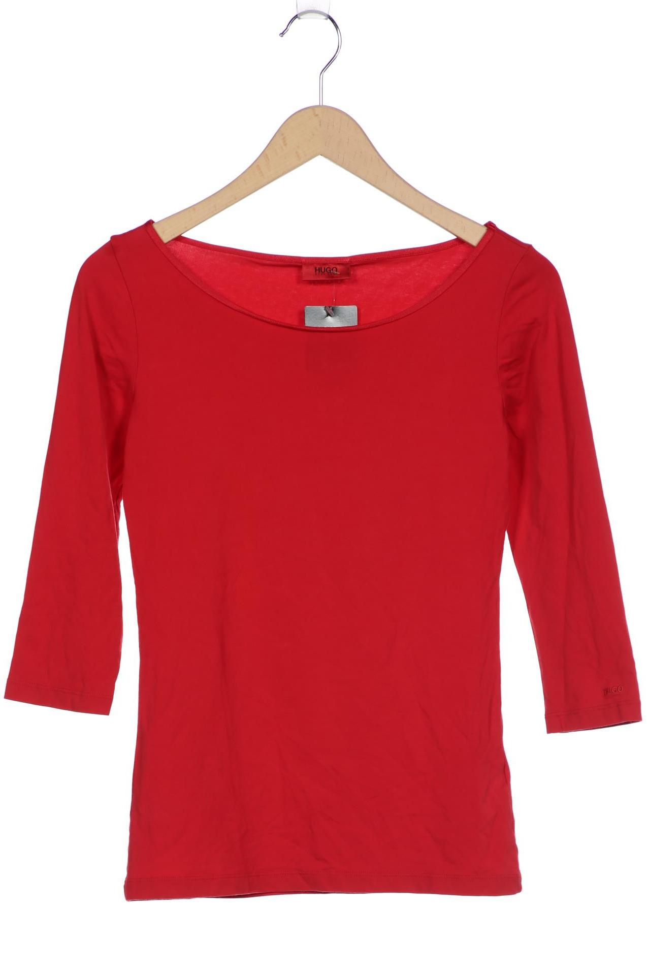 

Hugo by Hugo Boss Damen Langarmshirt, rot, Gr. 38